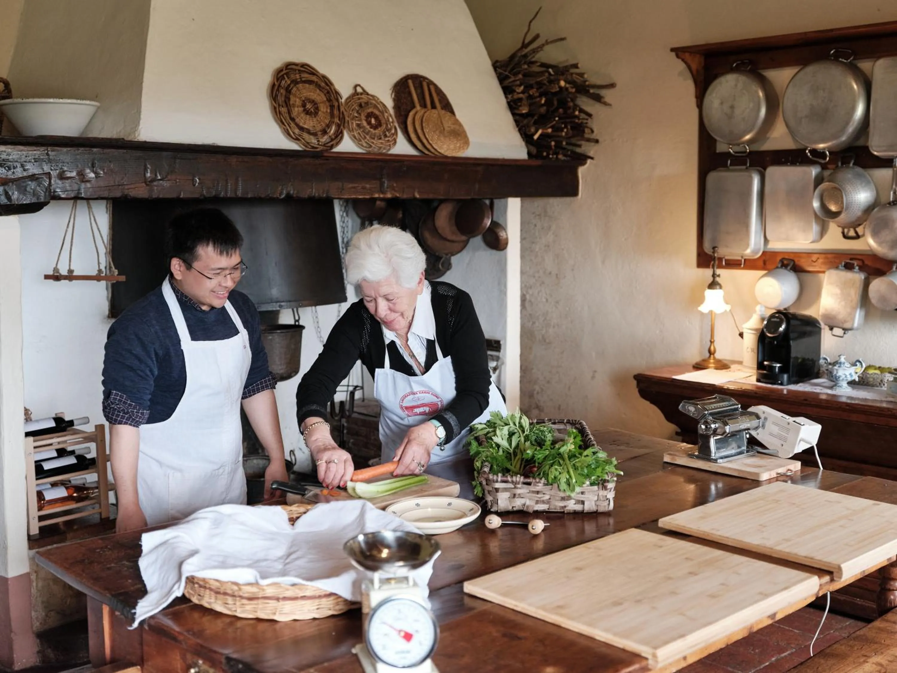 kitchen in Borgo Argenina