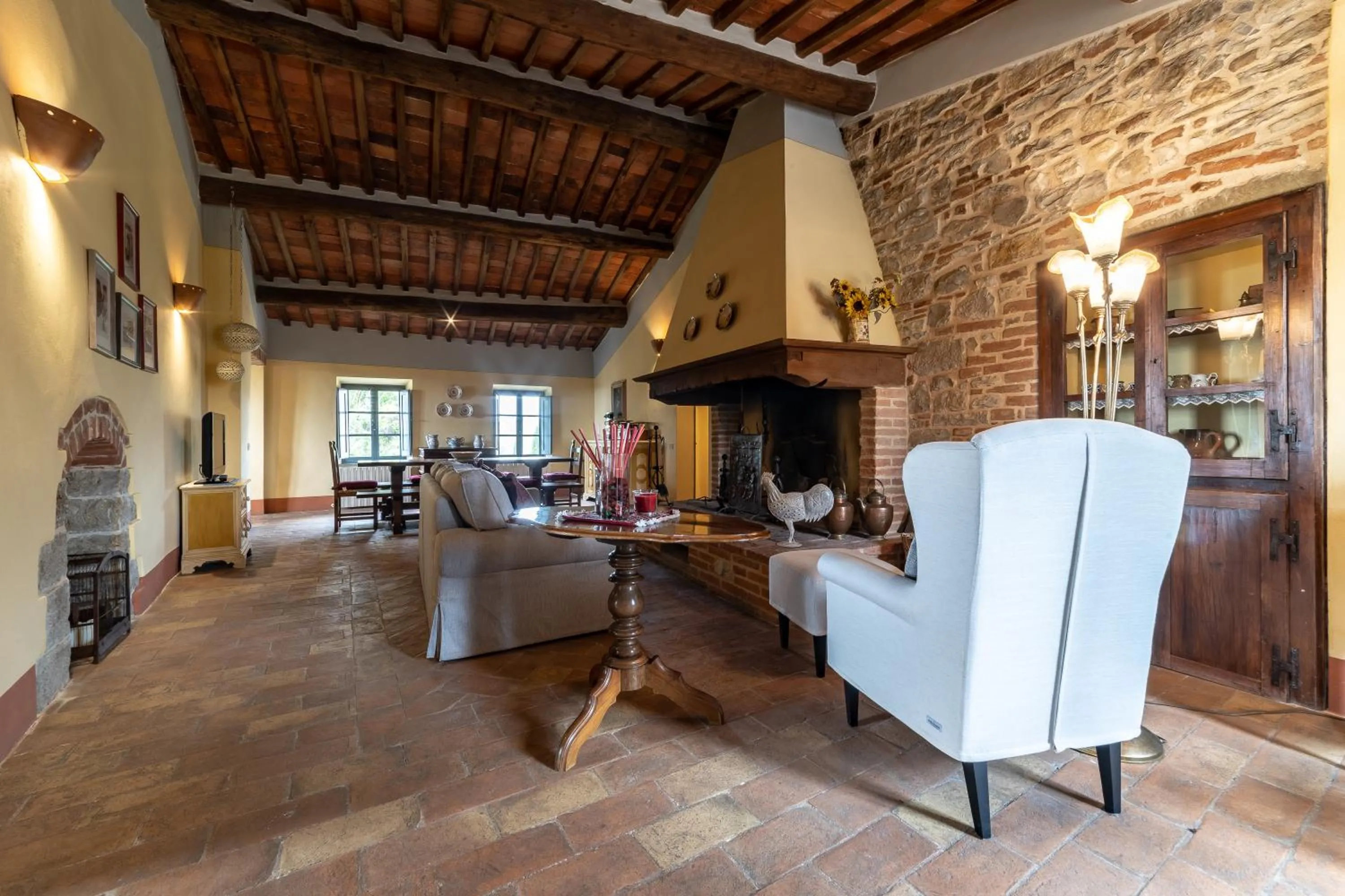 Living room in Borgo Argenina