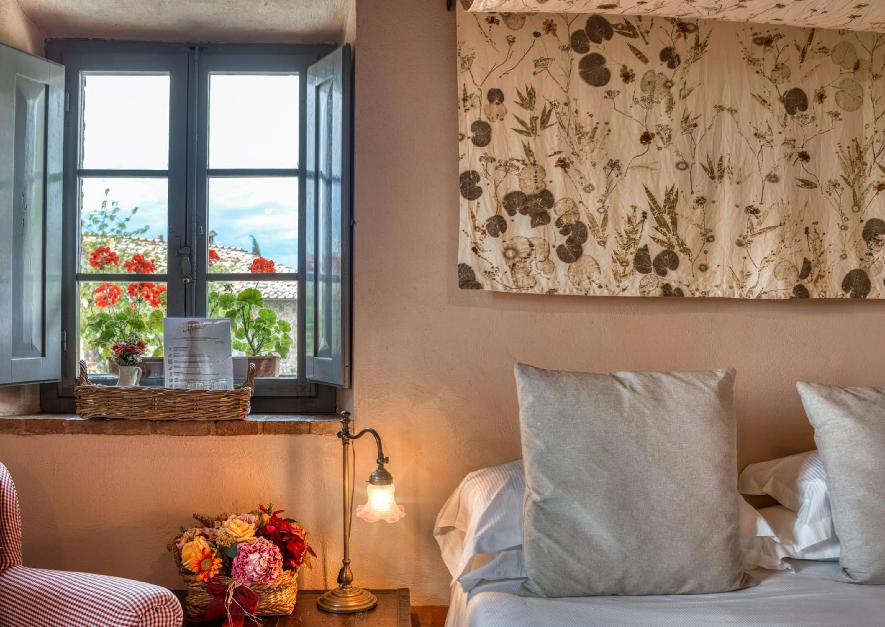 Decorative detail, Bed in Borgo Argenina