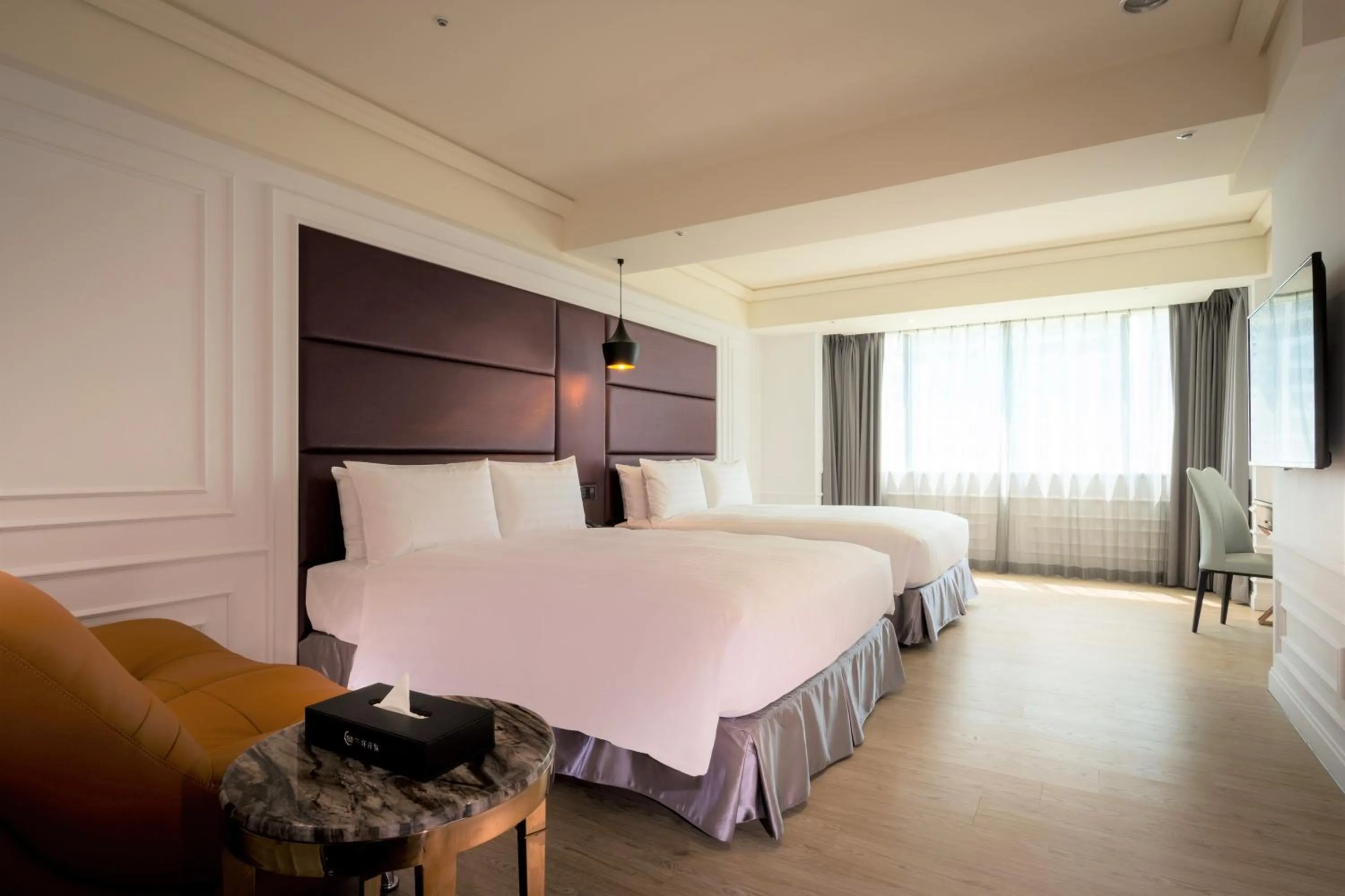 Photo of the whole room, Bed in Sun Hao Hotel Taichung