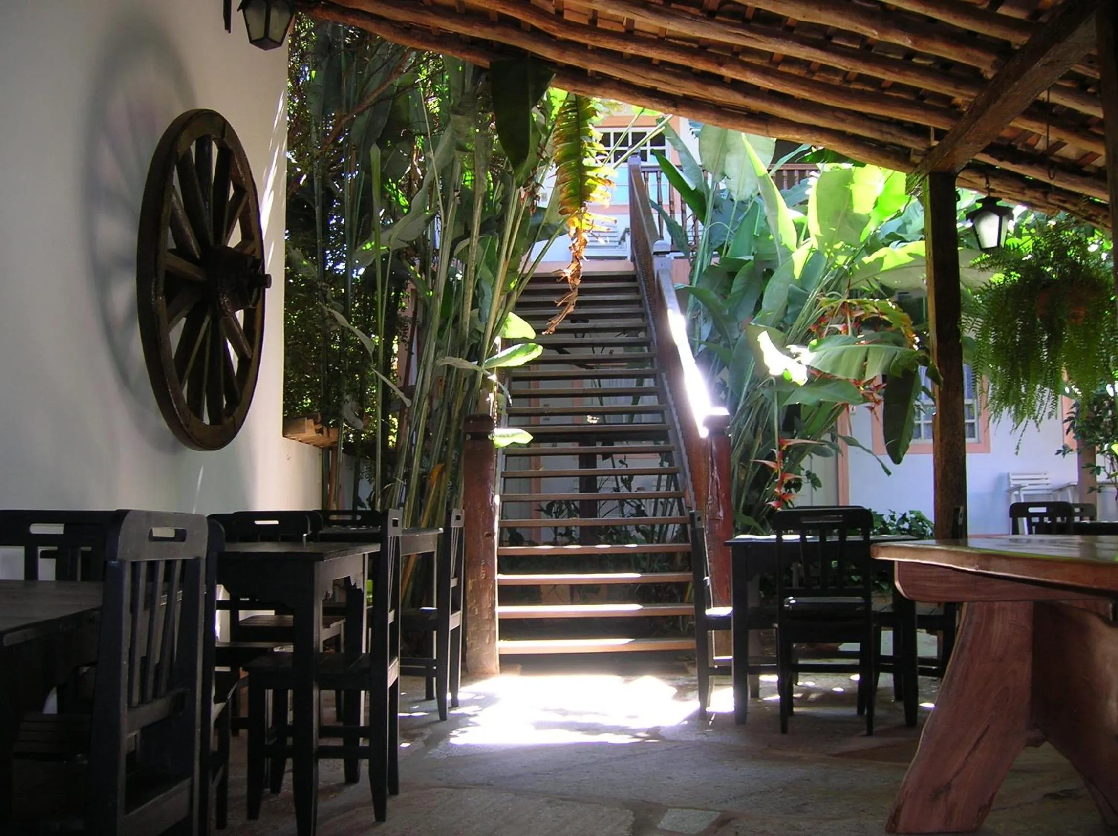 Seating area in Pousada Pouso do Frade