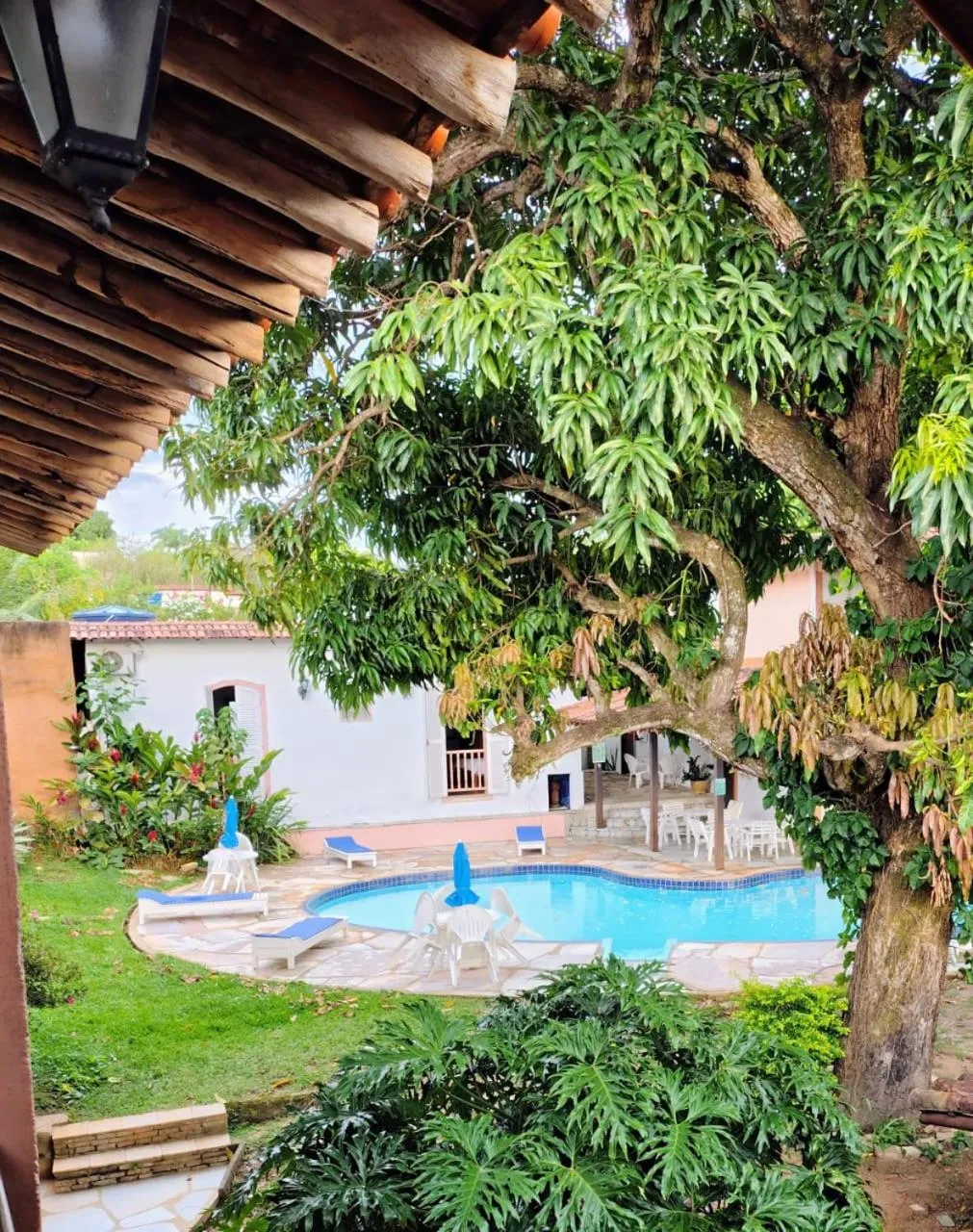 Swimming pool in Pousada Pouso do Frade