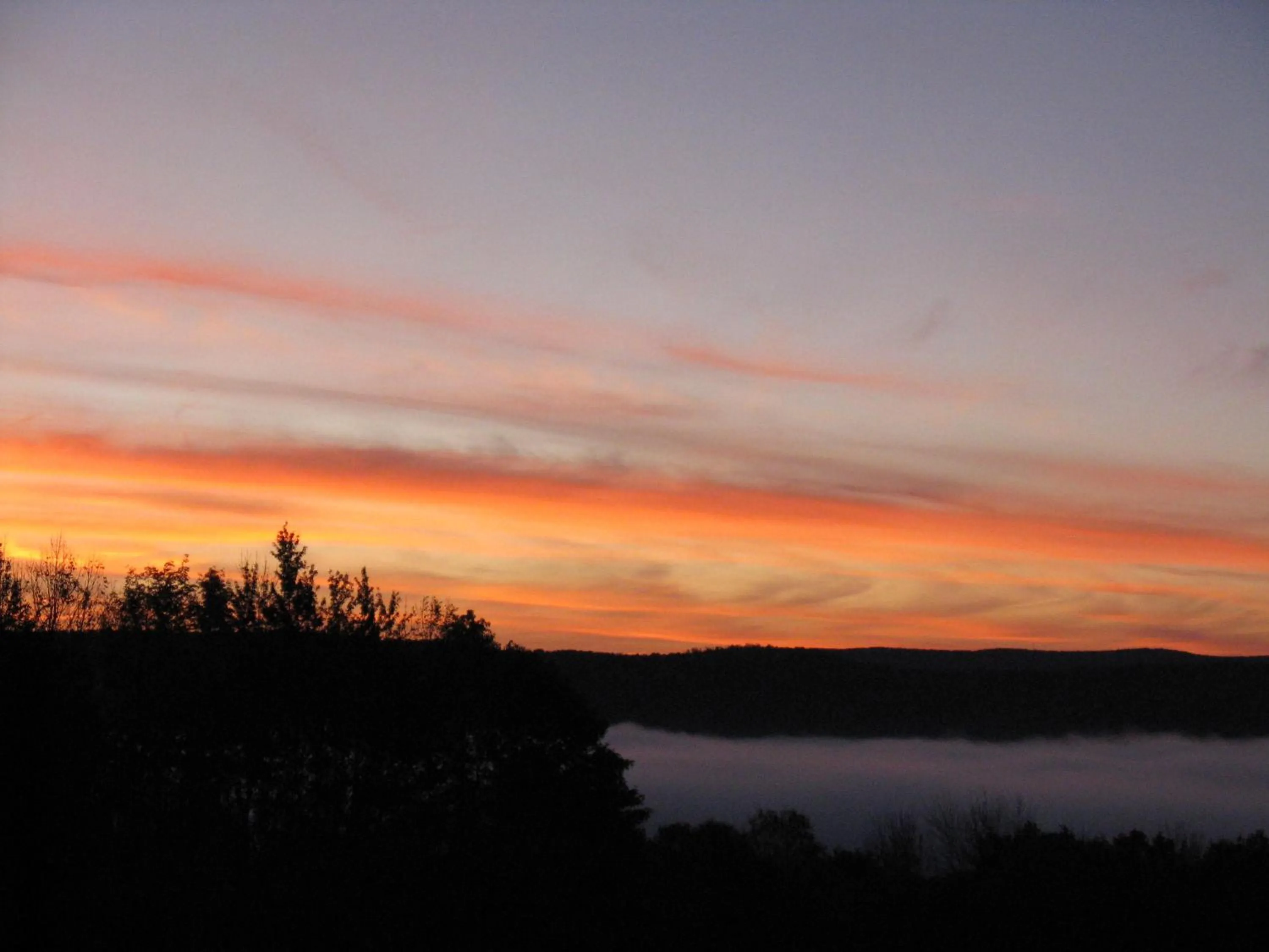 Natural landscape in August Lodge Cooperstown
