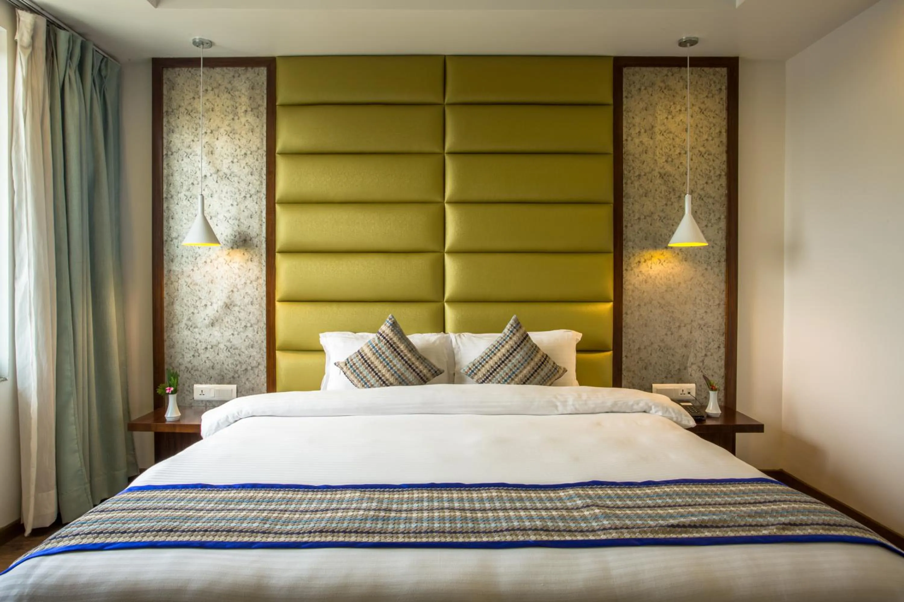 Bedroom, Bed in Hotel Siddhartha, Nepalgunj