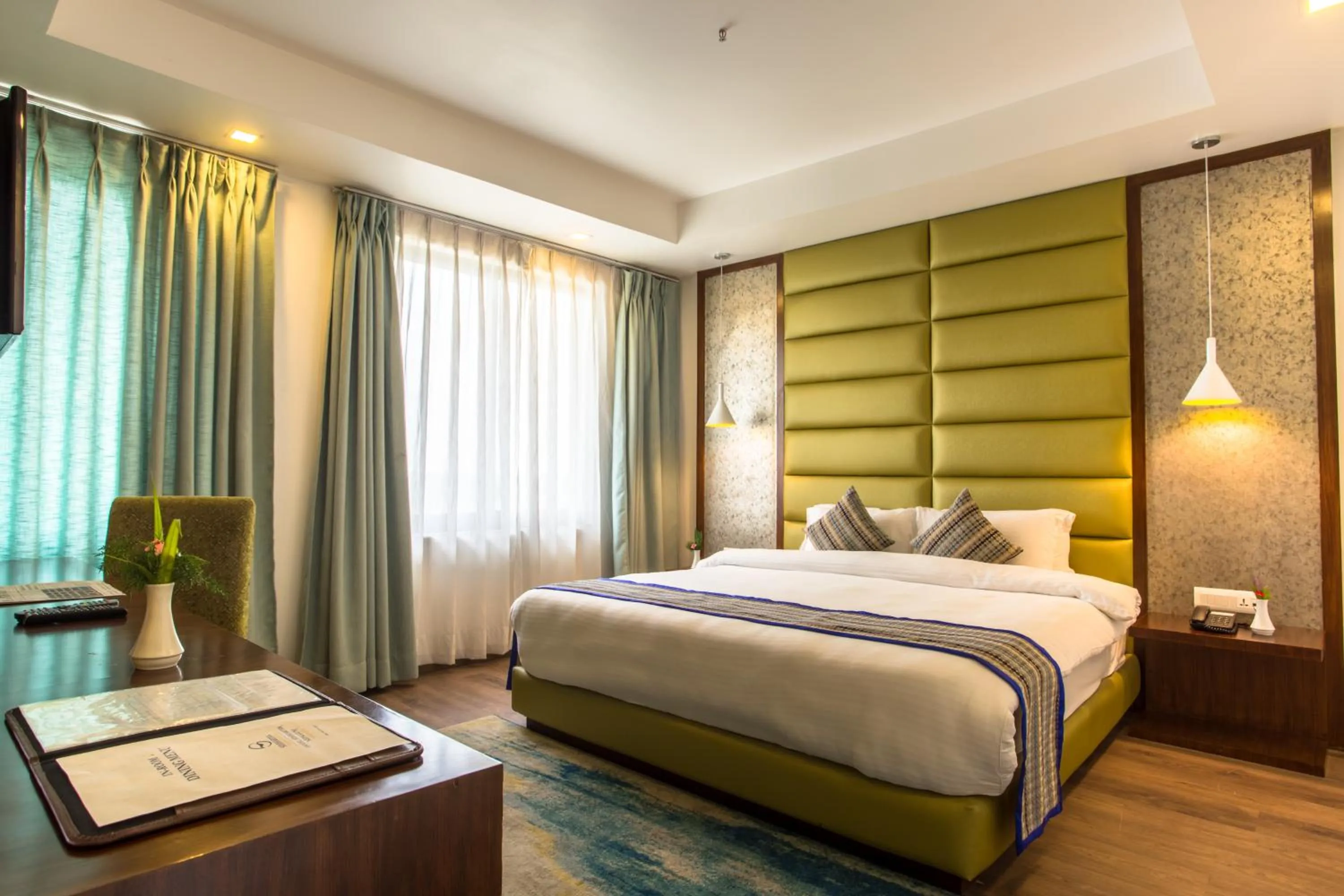 Bedroom, Bed in Hotel Siddhartha, Nepalgunj