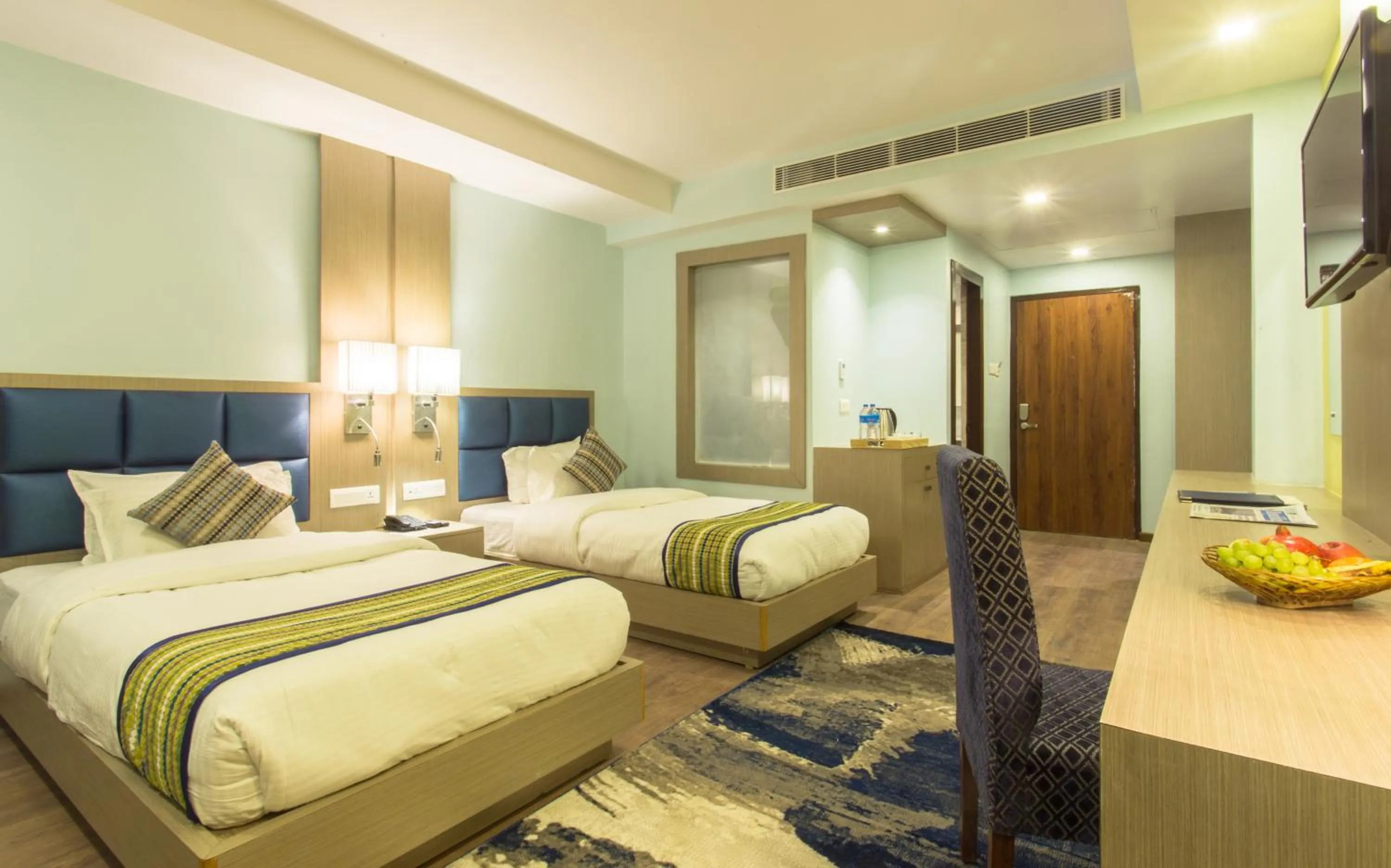 Bedroom, Bed in Hotel Siddhartha, Nepalgunj