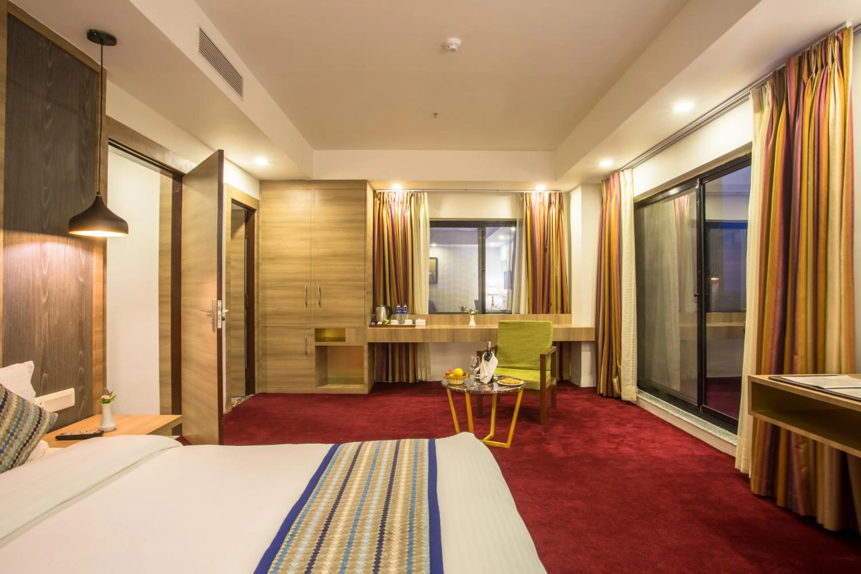 Photo of the whole room, Bed in Hotel Siddhartha, Nepalgunj