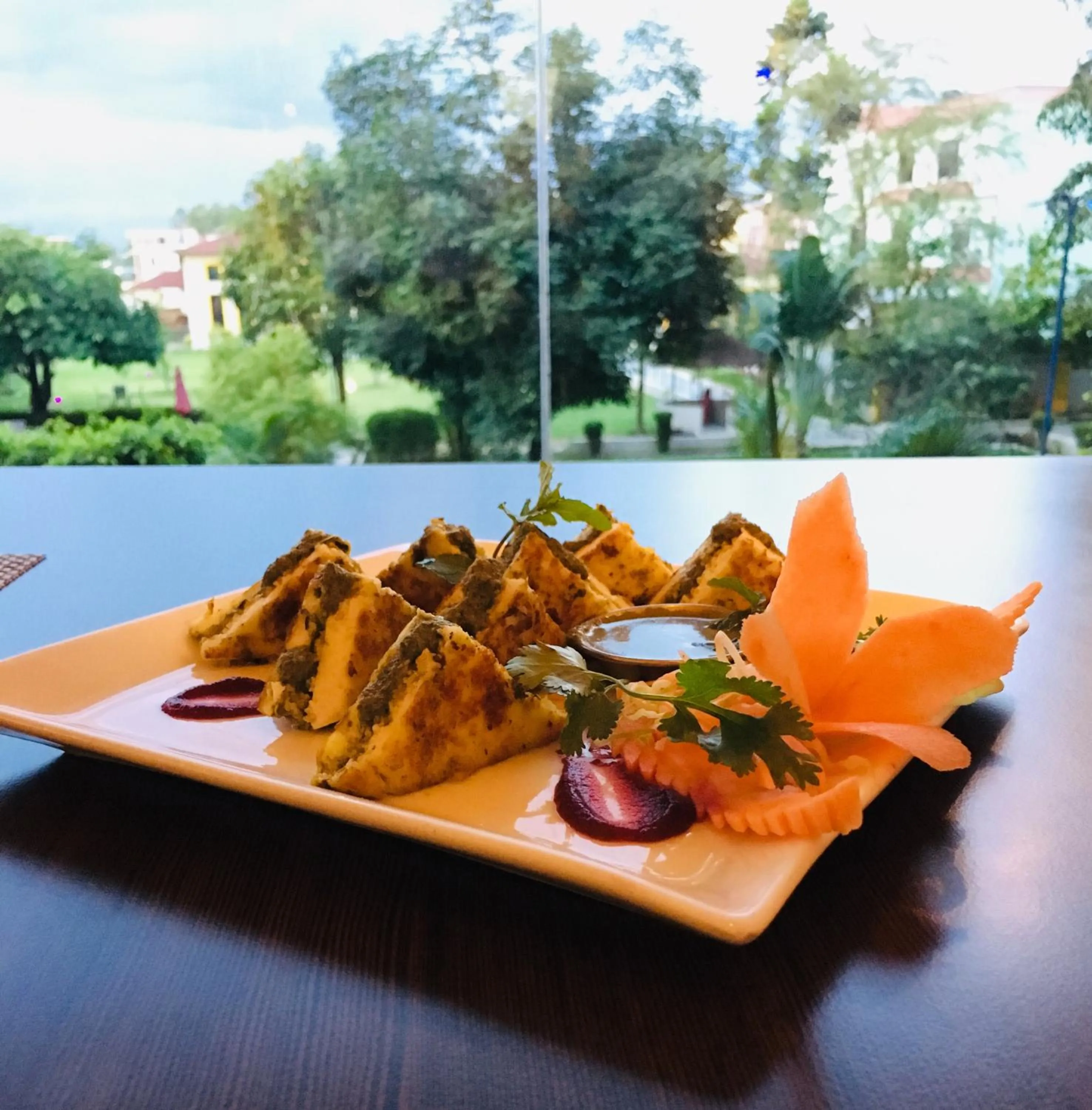 Food and drinks in Hotel Siddhartha, Nepalgunj