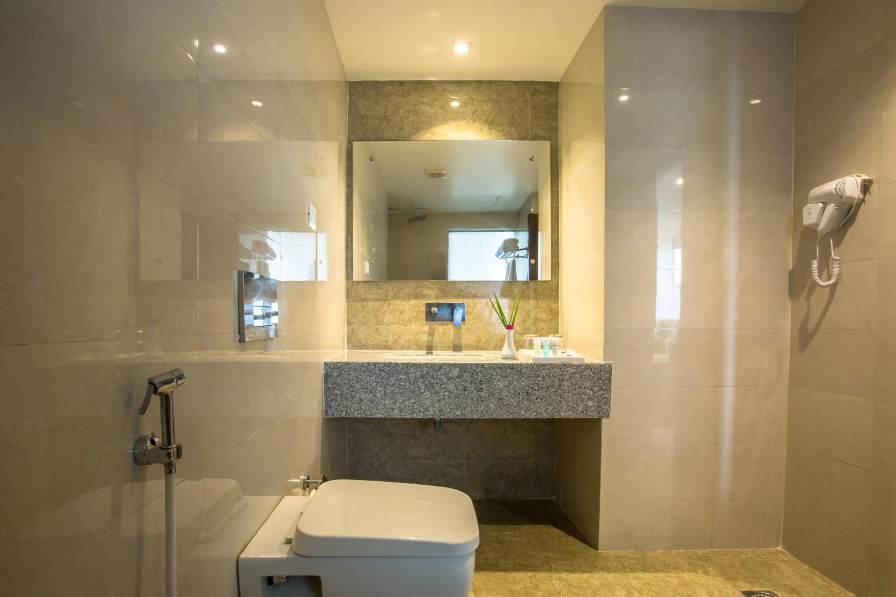 Toilet in Hotel Siddhartha, Nepalgunj