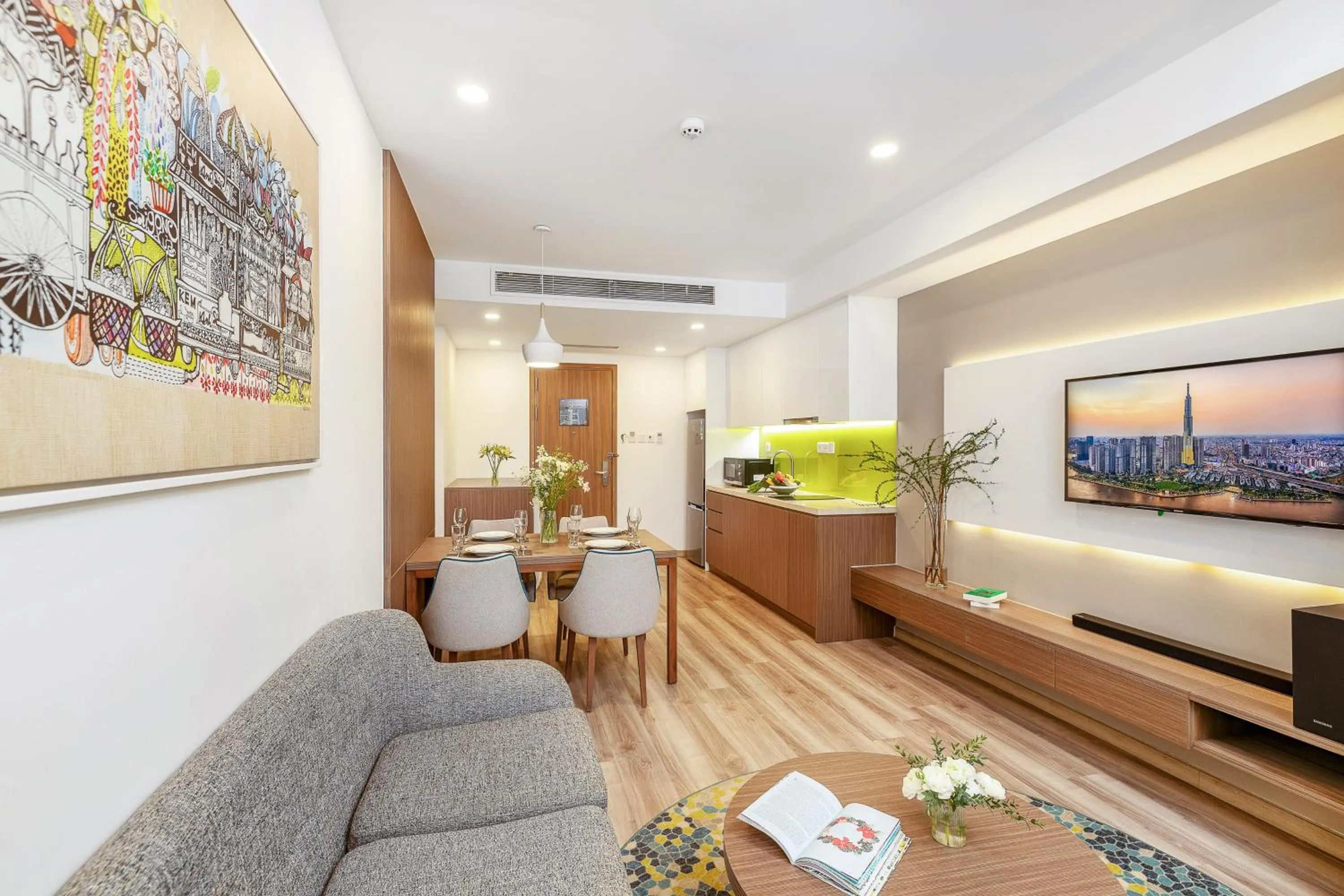 TV and multimedia in T-Ritz Saigon Hotel & Apartment