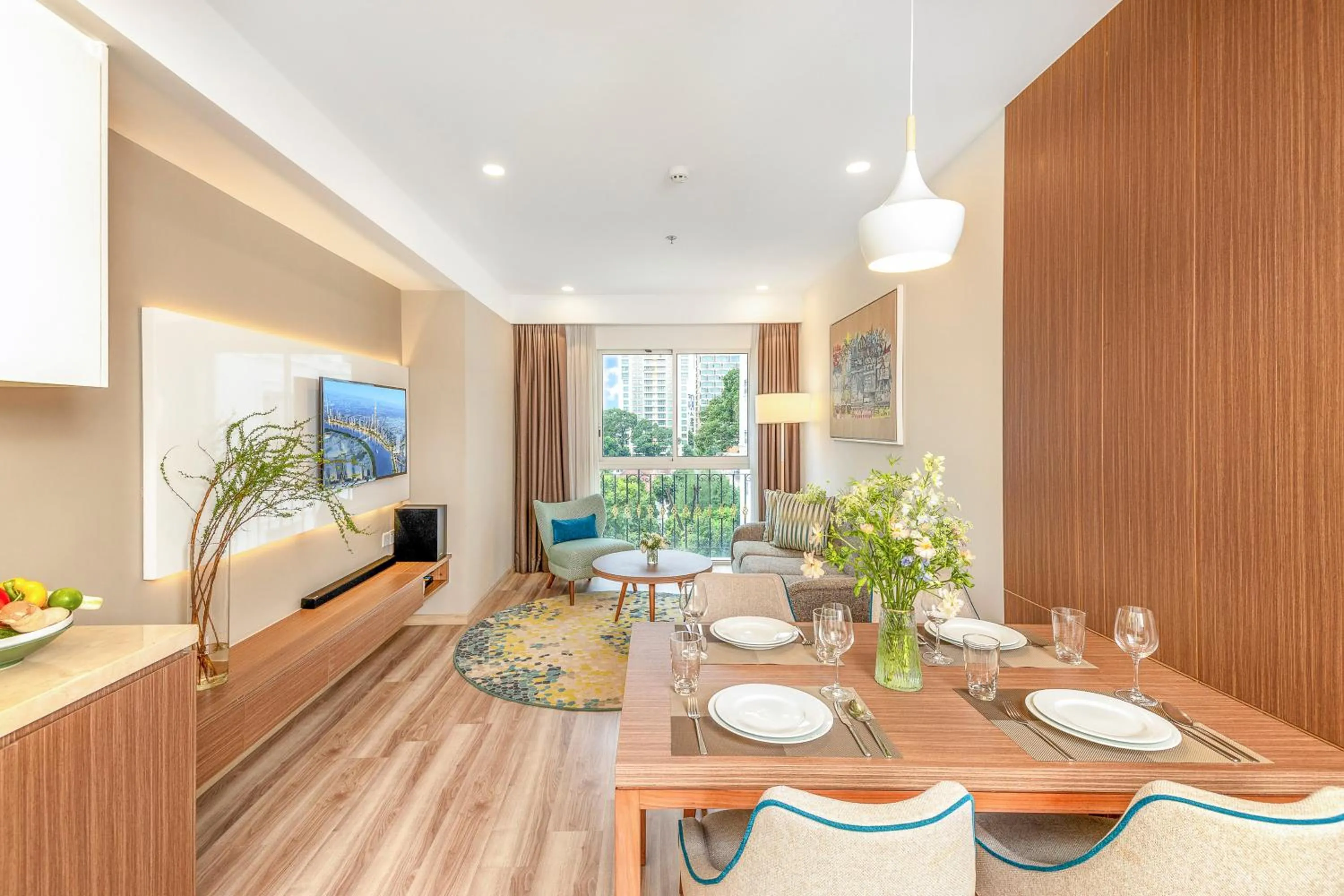 TV and multimedia in T-Ritz Saigon Hotel & Apartment