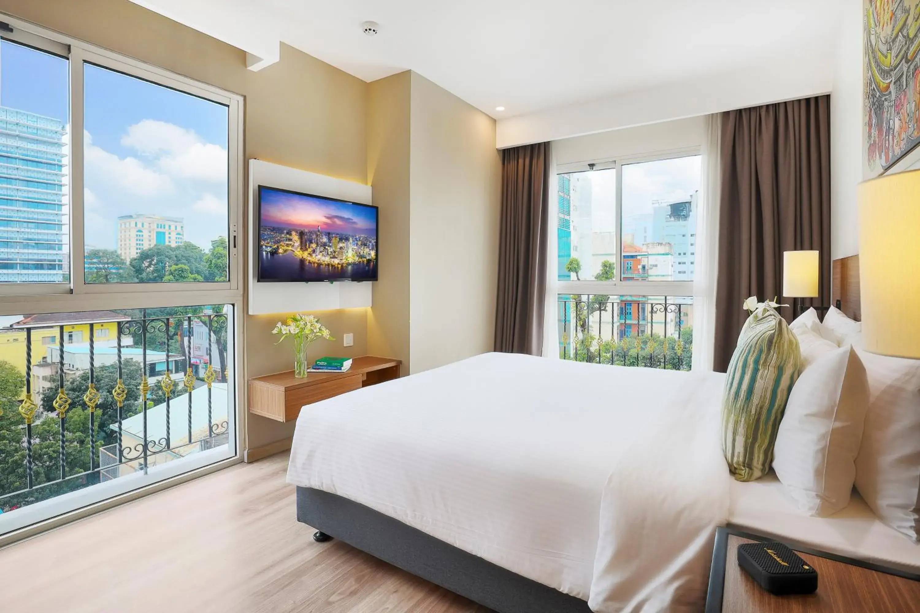 Classic One-Bedroom Apartment City View with Afternoon Tea once per stay in T-Ritz Saigon Hotel & Apartment Classic One-Bedroom Apartment City View with Afternoon Tea once per stay in T-Ritz Saigon Hotel & Apartment