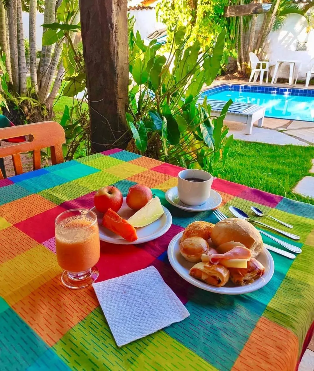 Breakfast in Pousada Pouso do Sô Vigario