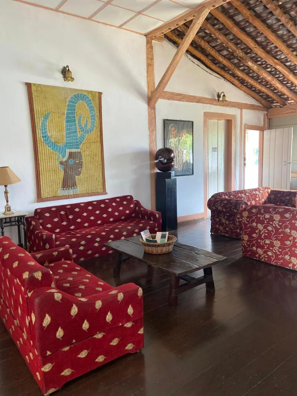 Living room in Pousada Pouso do Sô Vigario