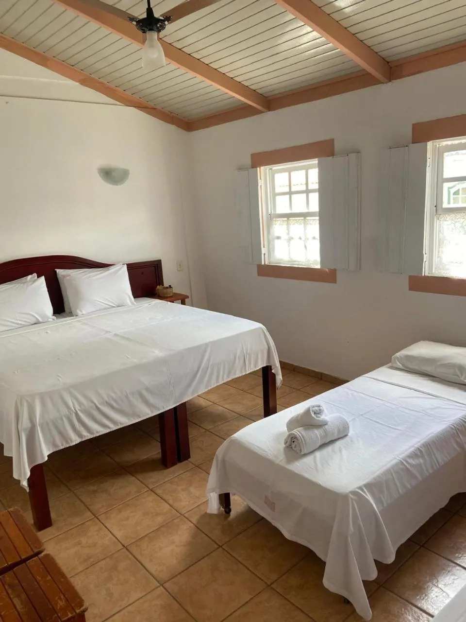 Photo of the whole room, Bed in Pousada Pouso do Sô Vigario