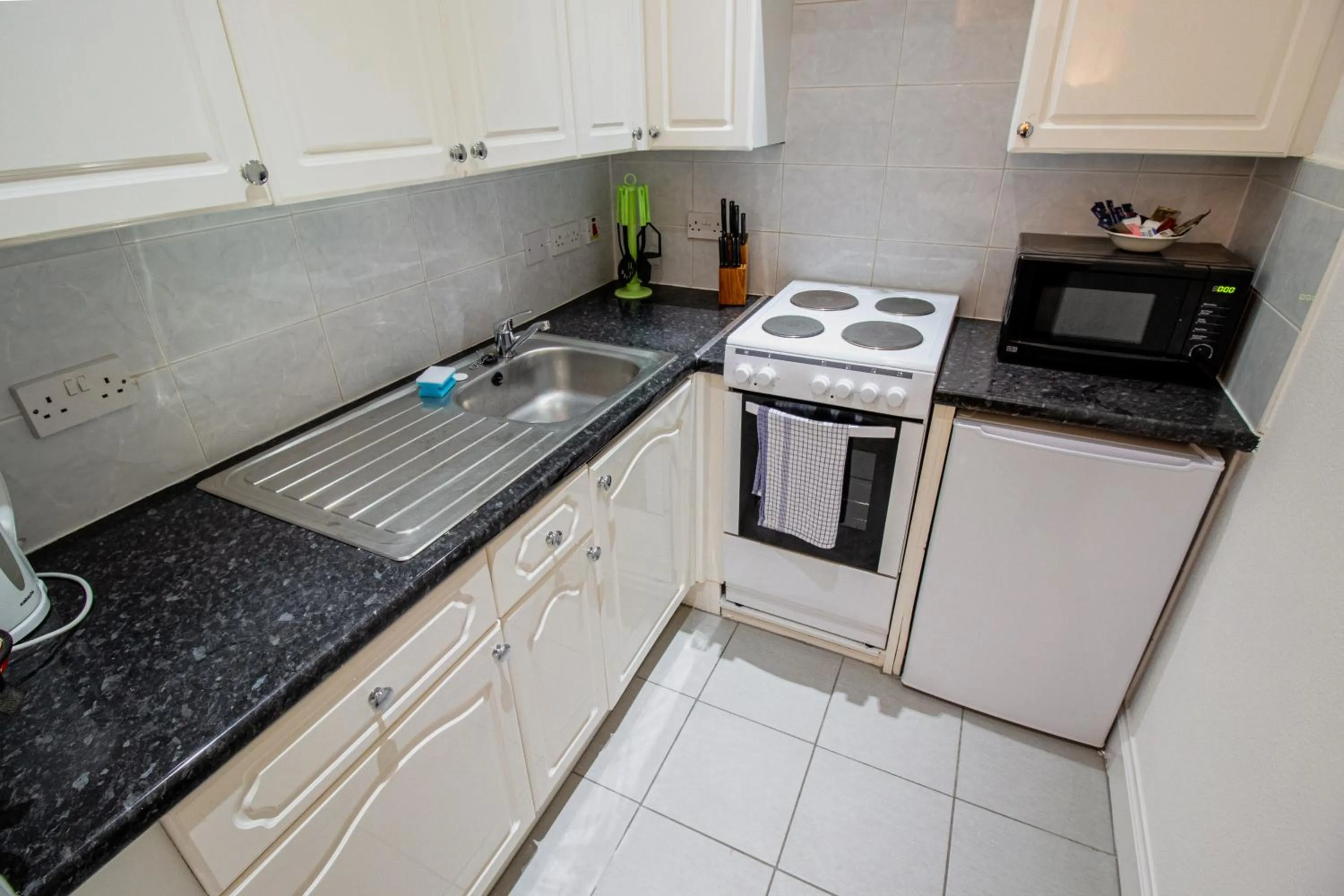 kitchen in Embassy Apartments