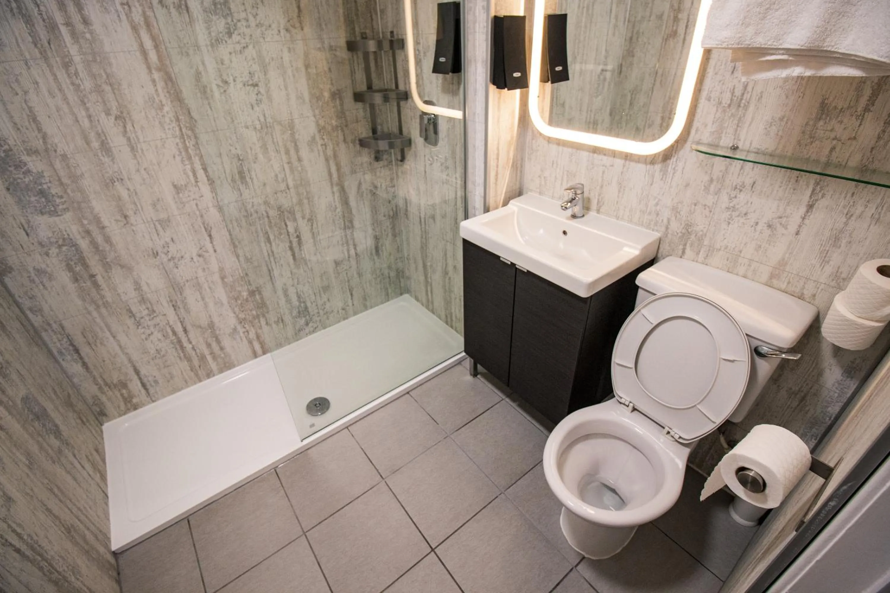 Bathroom in Embassy Apartments