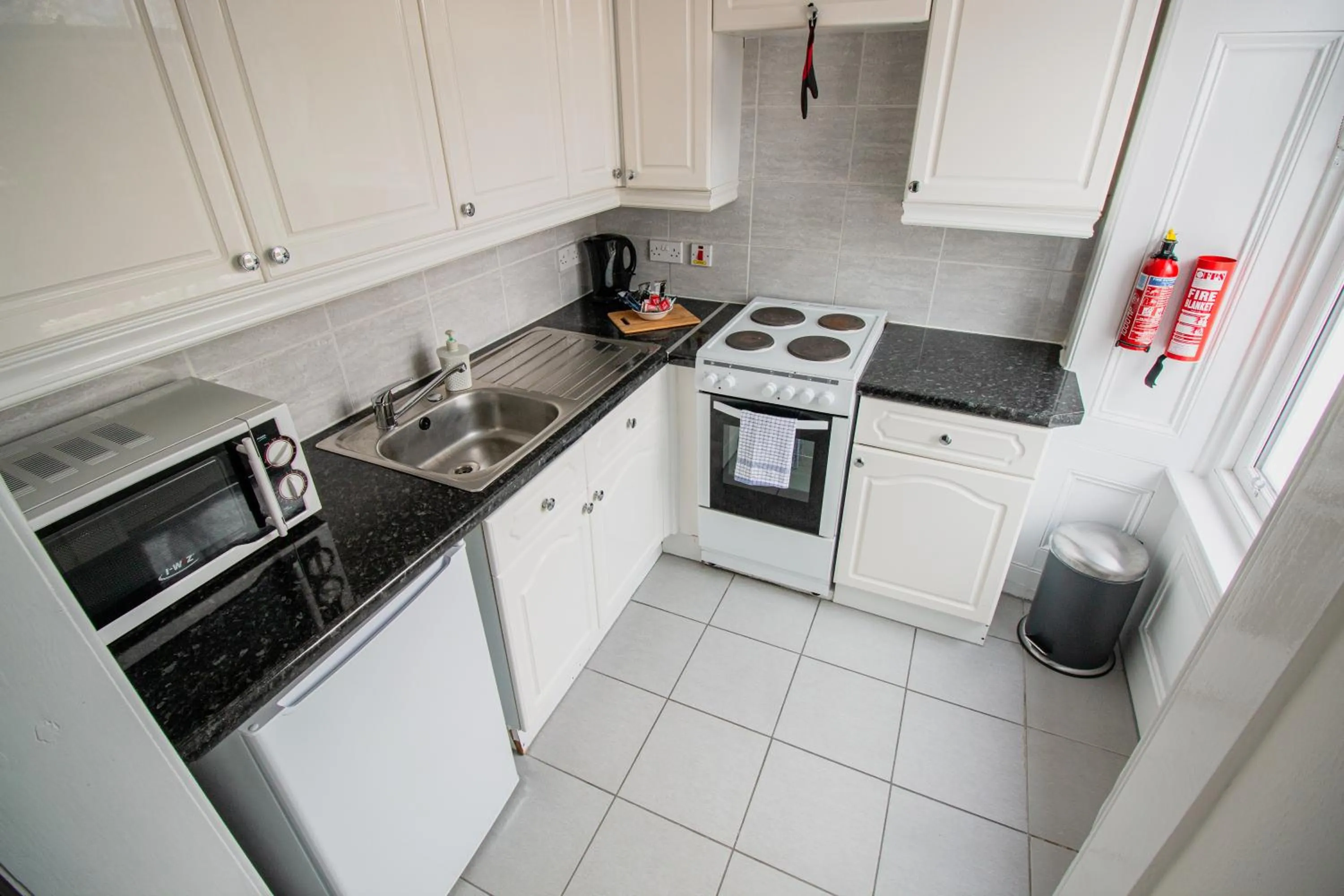 kitchen in Embassy Apartments
