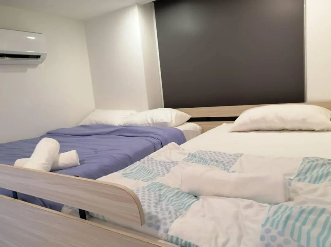 Bed in ExcluSuites Malacca @ The Wave Residence