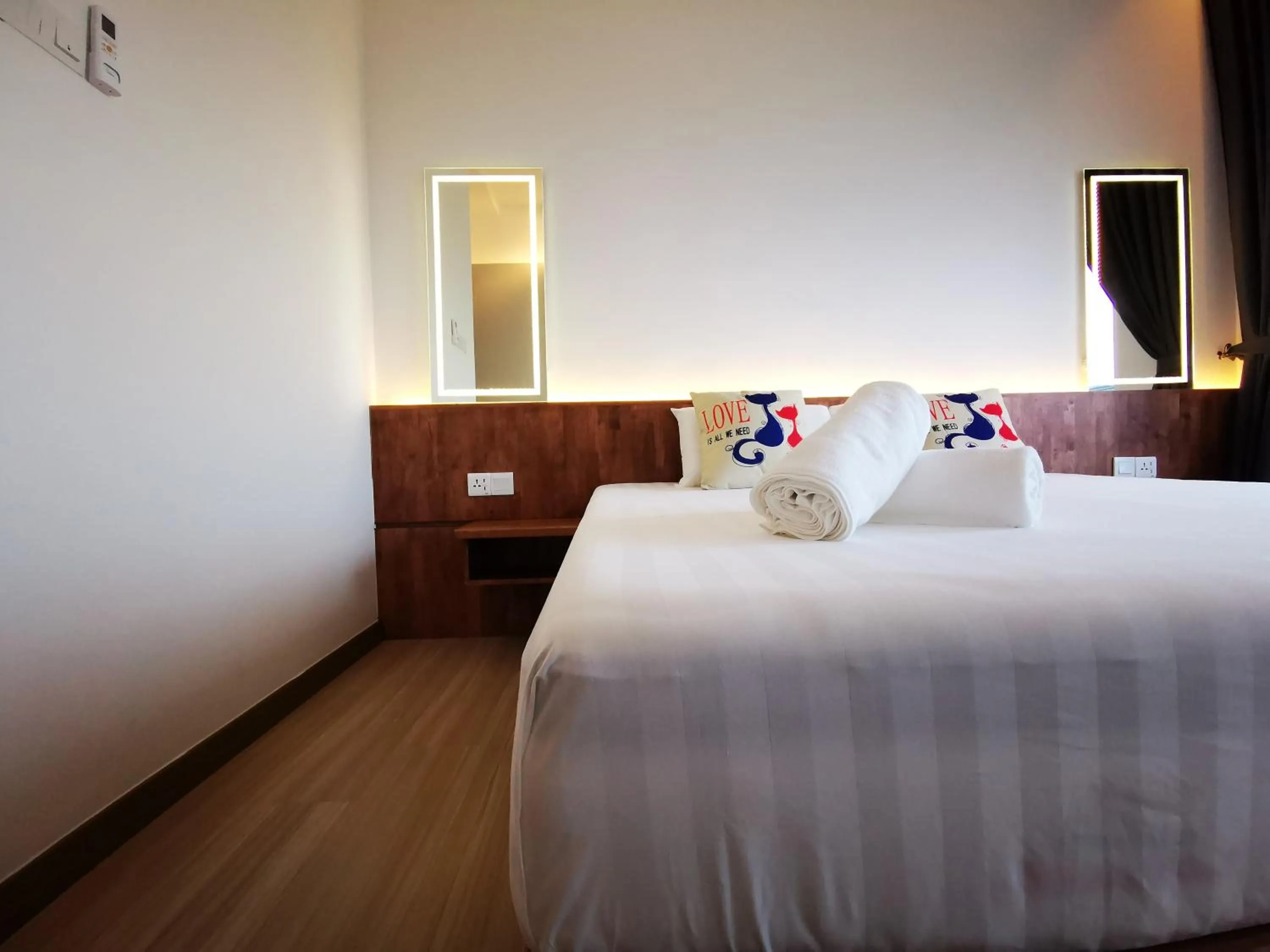 Bed in ExcluSuites Malacca @ The Wave Residence