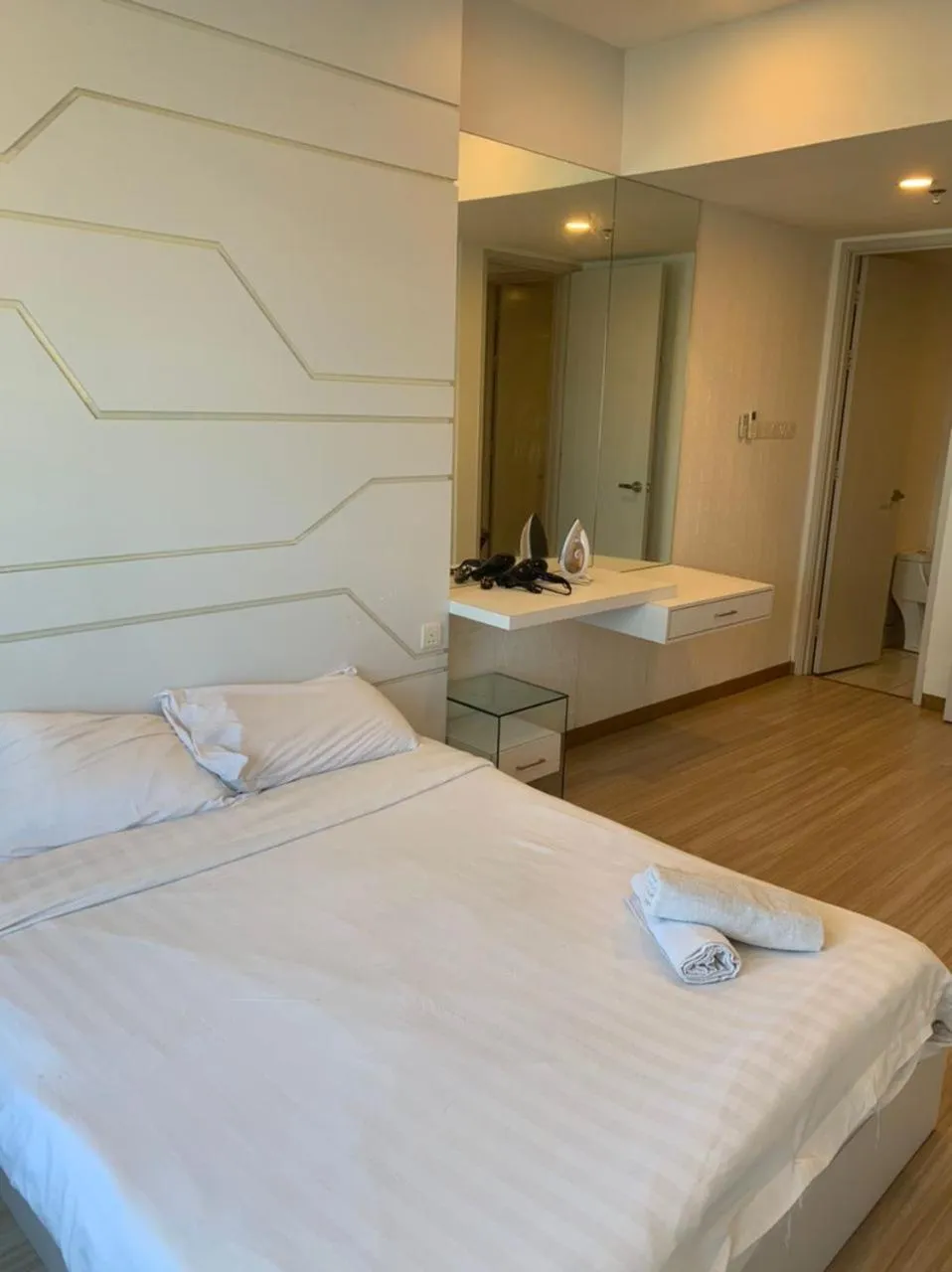 Bed in ExcluSuites Malacca @ The Wave Residence