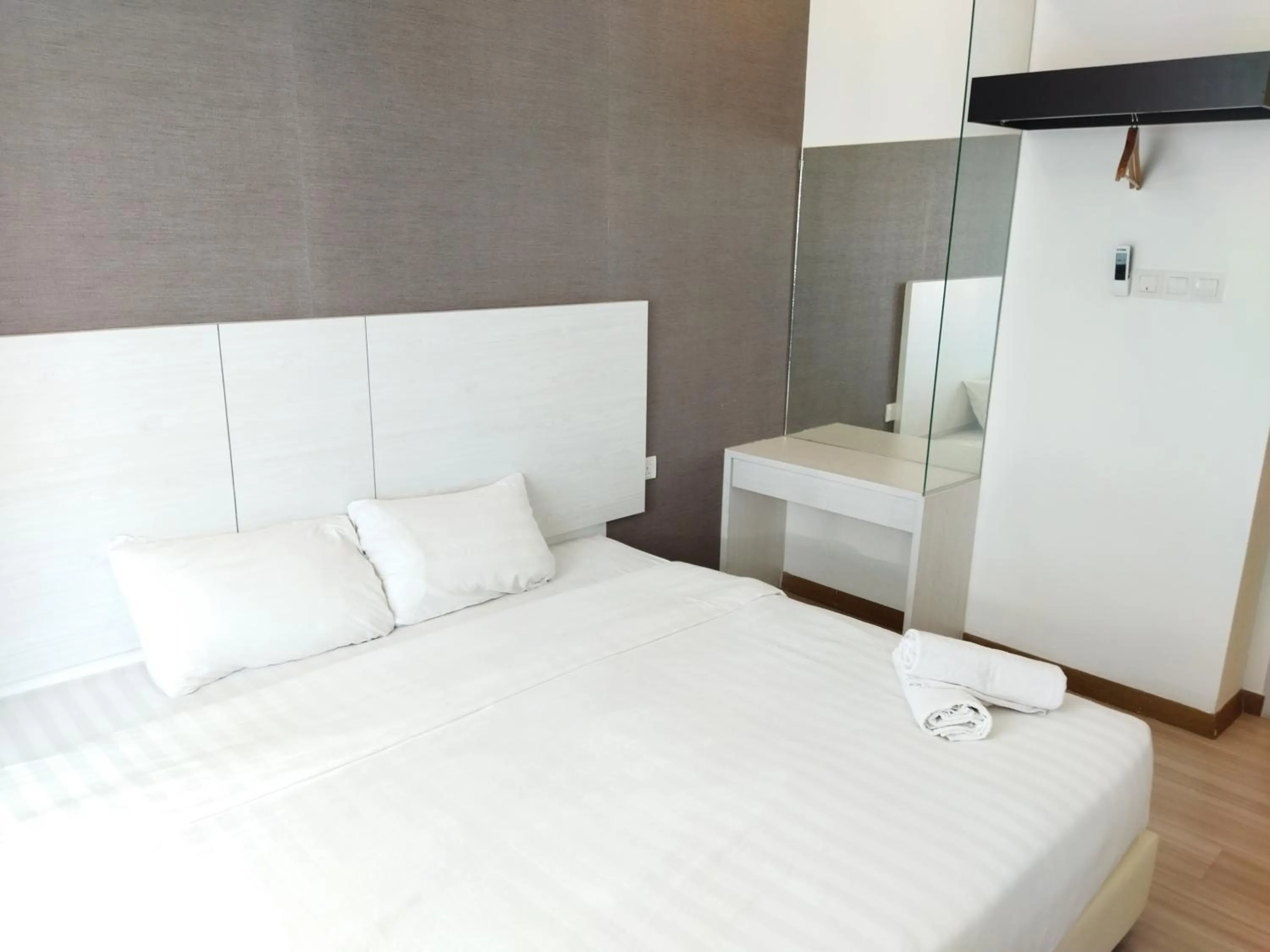 Bed in ExcluSuites Malacca @ The Wave Residence