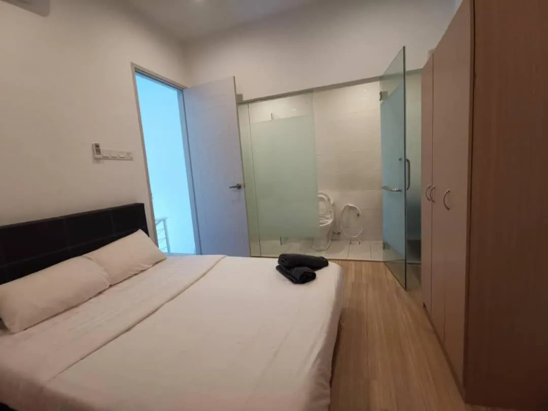 Bed in ExcluSuites Malacca @ The Wave Residence