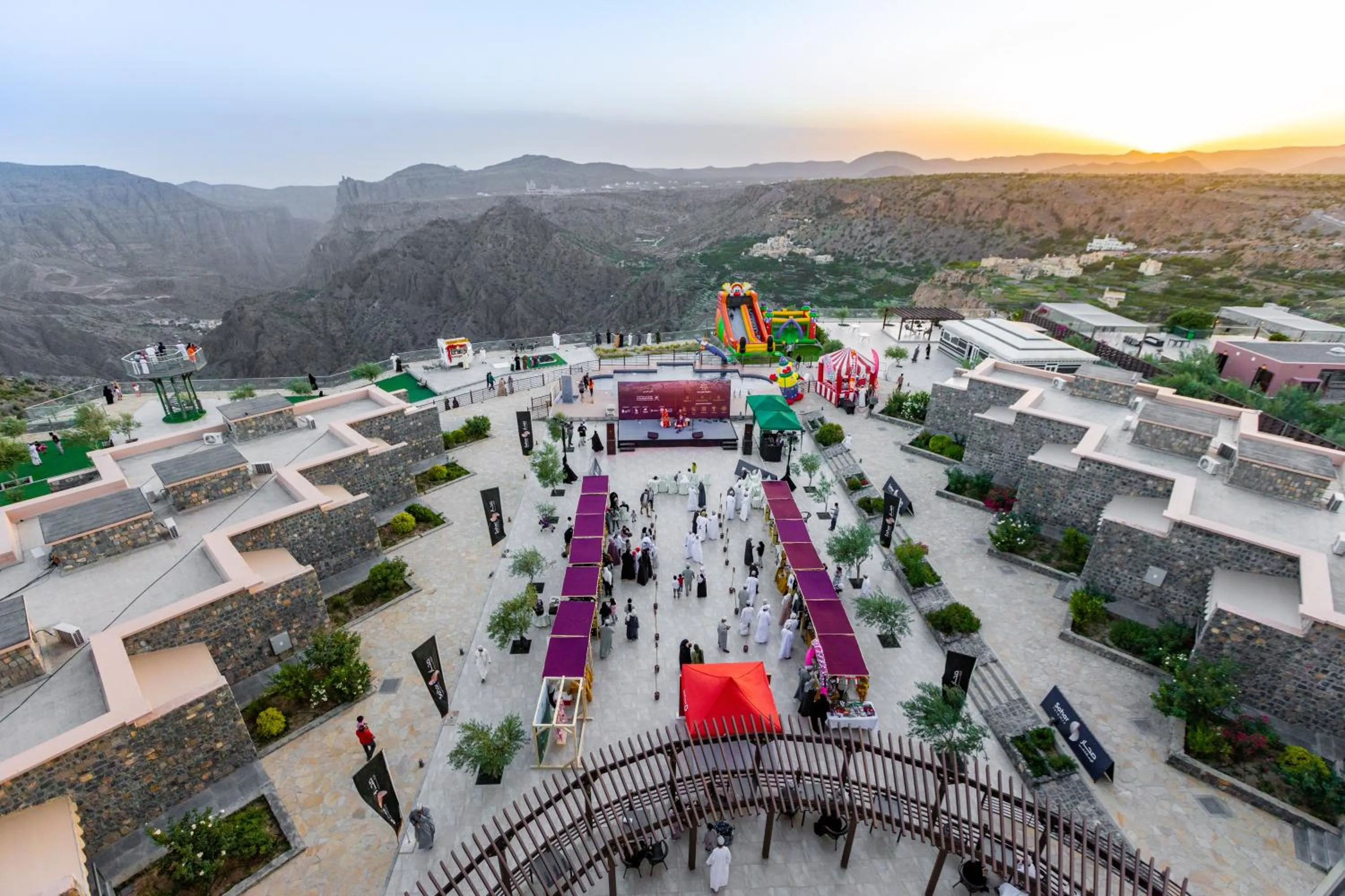 Mountain view in Sama Hotel Jabal Al Akhdar