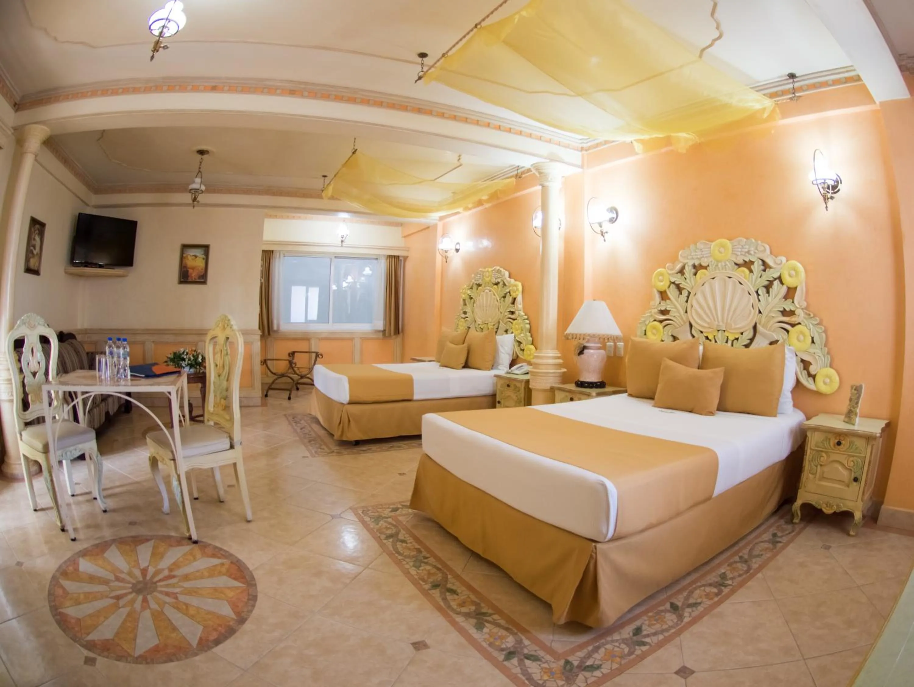 Bed in Villa las Margaritas Plaza Cristal