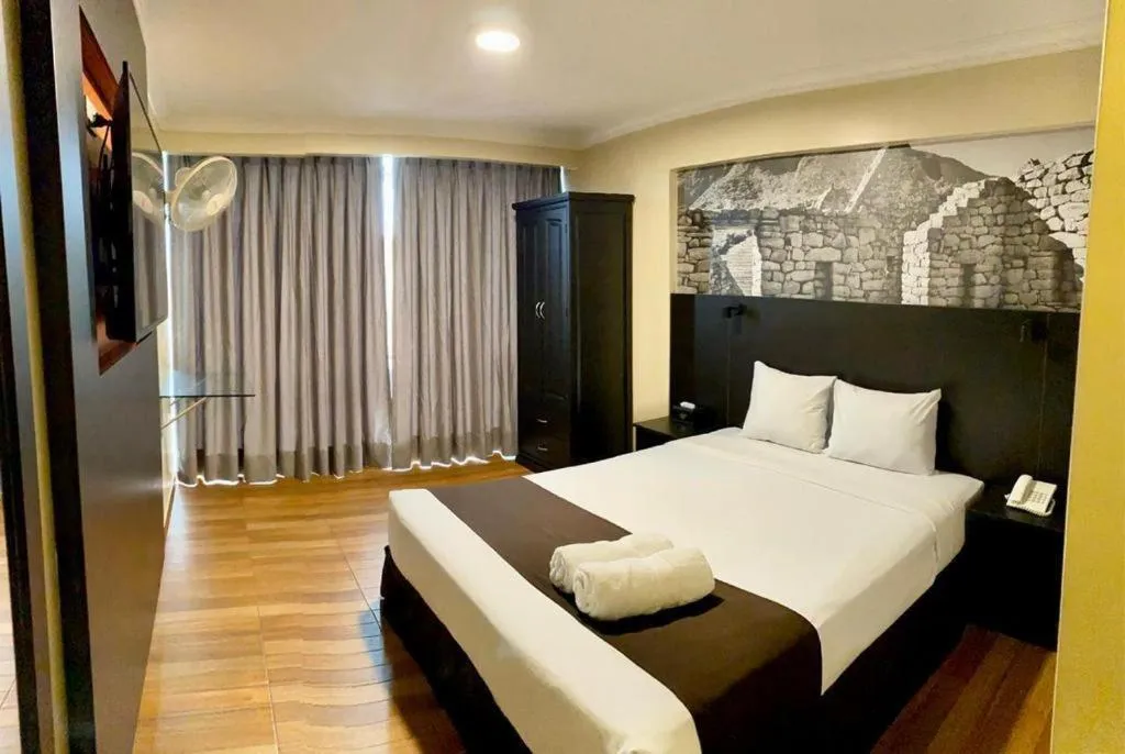 Bed in Hotel María Luisa