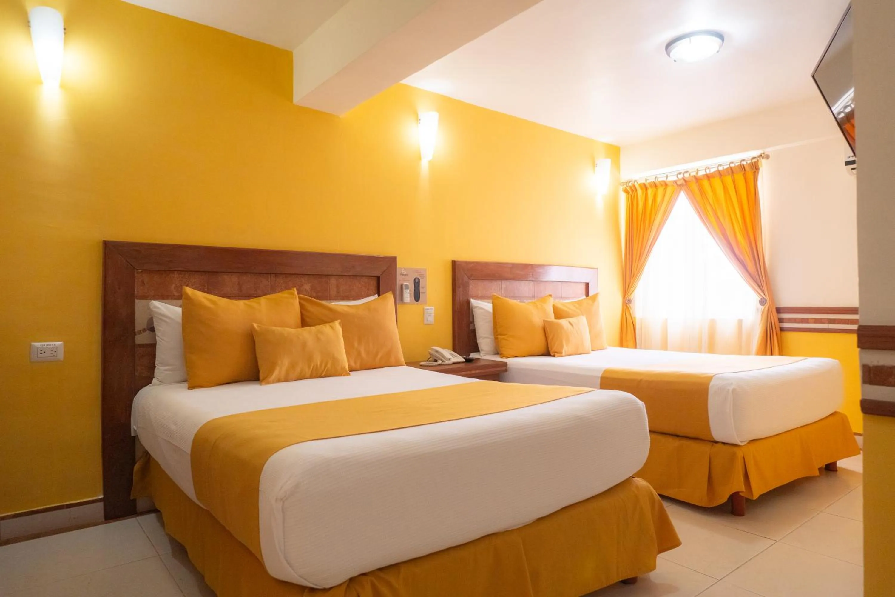 Bed in Villa Las Margaritas Caxa