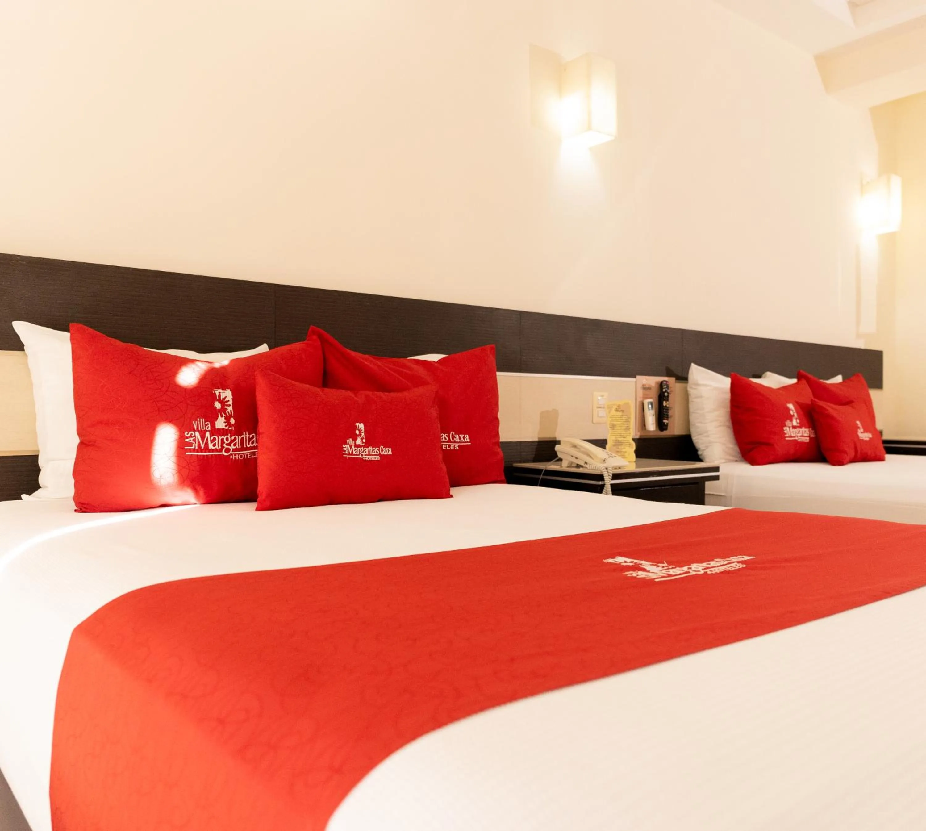 Bed in Villa Las Margaritas Caxa