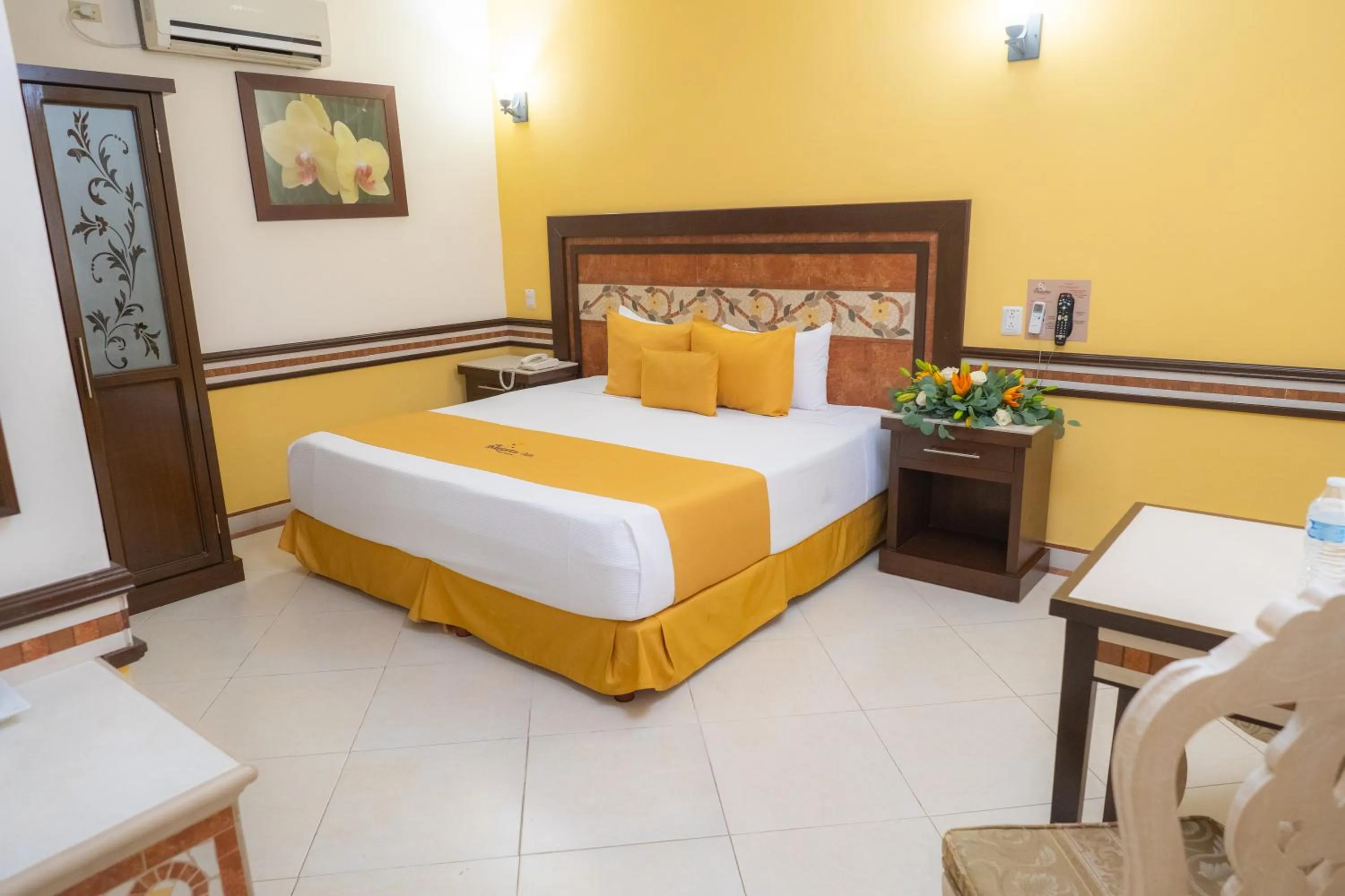 Bed in Villa Las Margaritas Caxa