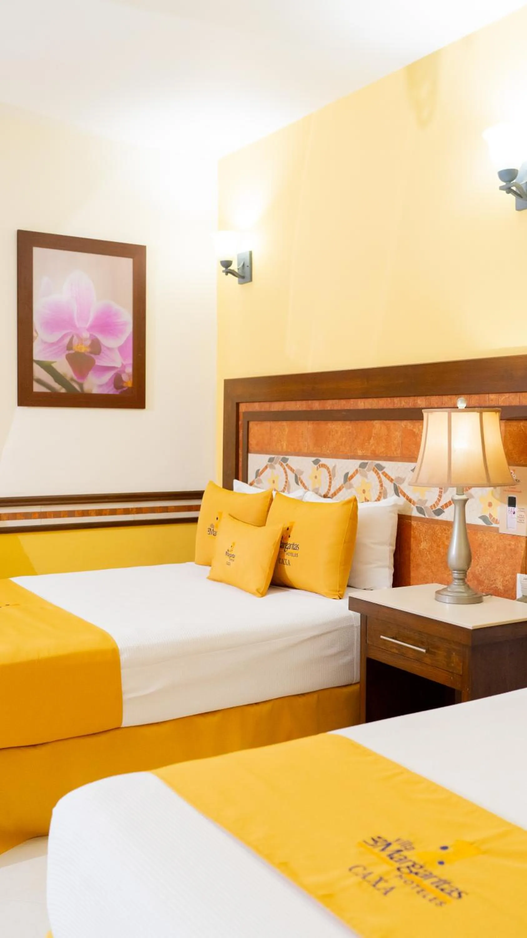 Bed in Villa Las Margaritas Caxa