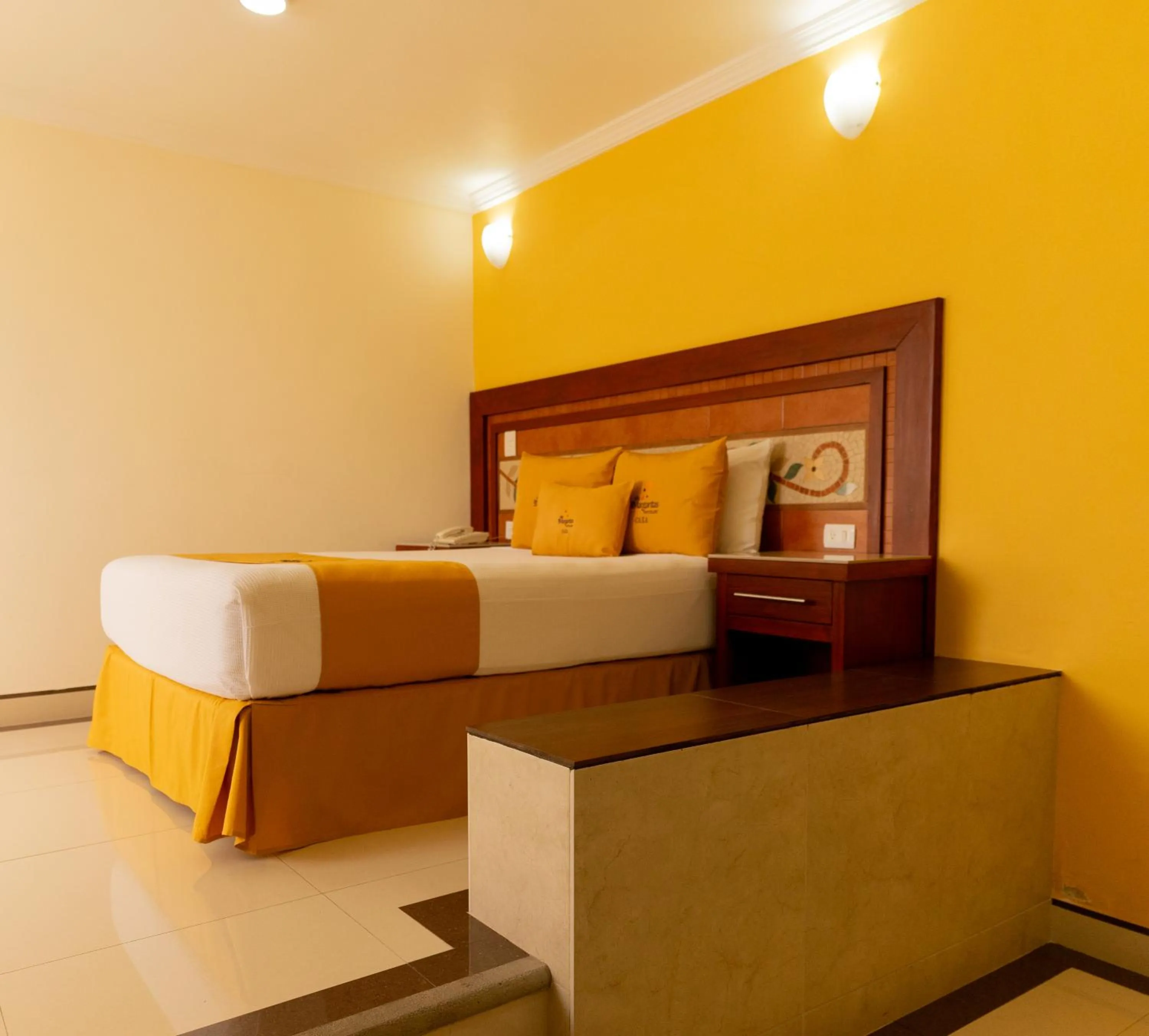 Bed in Villa Las Margaritas Caxa