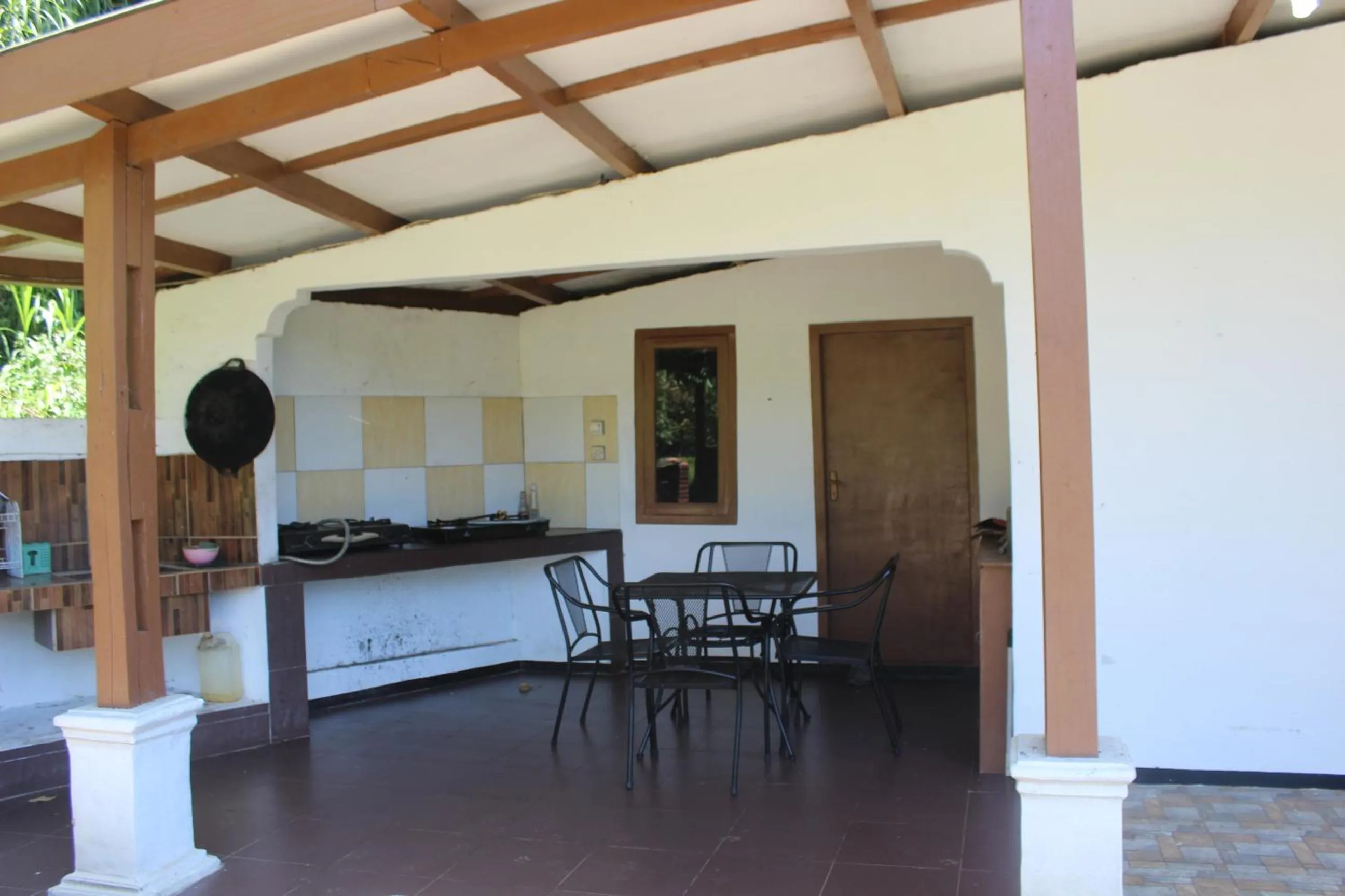 Kitchen or kitchenette in Villa Bayu Lembang