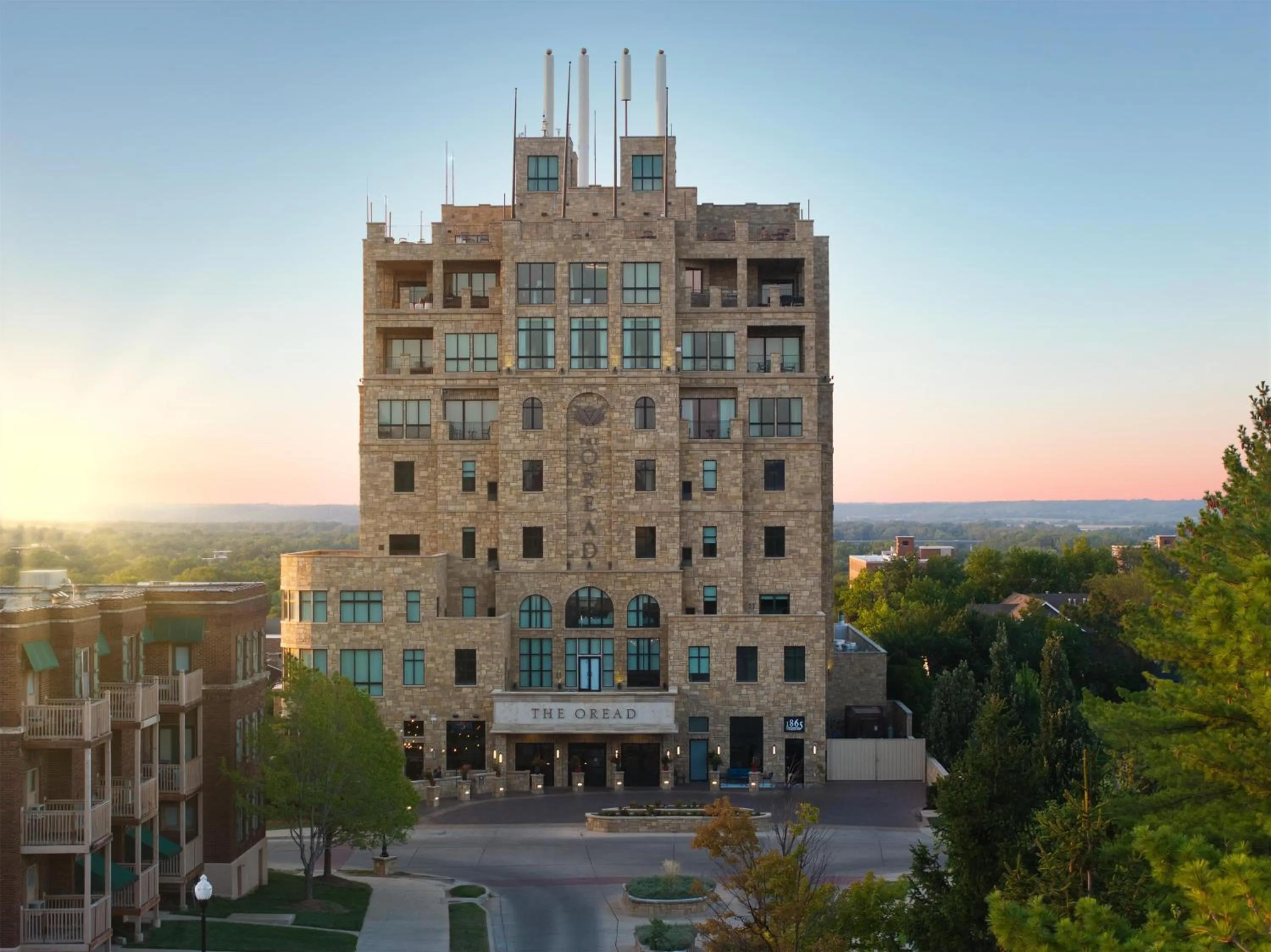 Property building in The Oread Lawrence, Tapestry Collection by Hilton