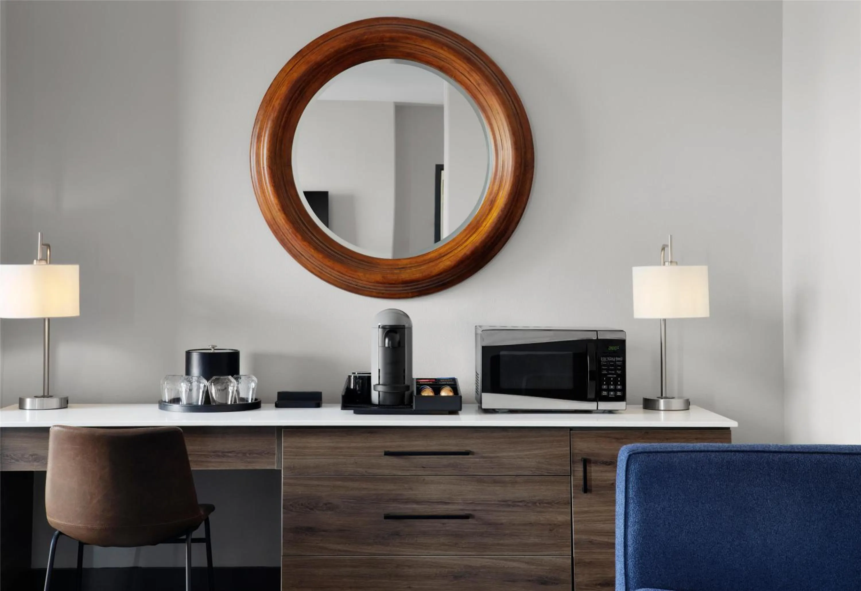 Bedroom in The Oread Lawrence, Tapestry Collection by Hilton