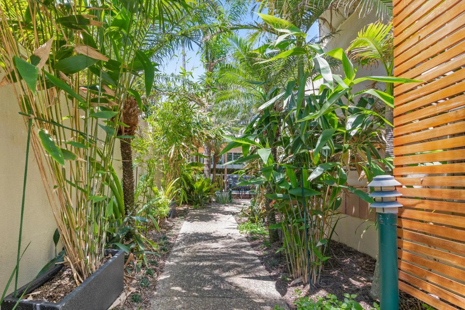 Garden in The Burlington Holiday Apartments