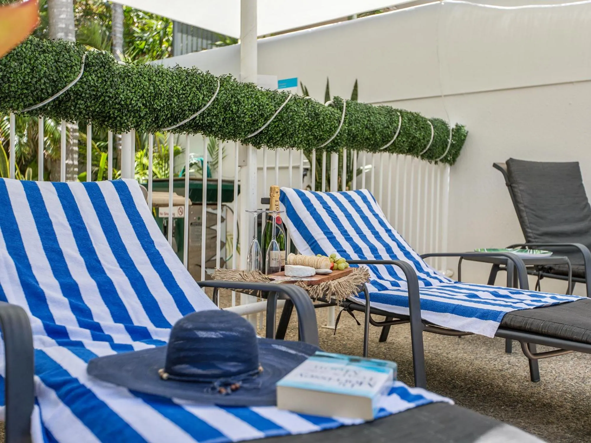 Swimming pool in The Burlington Holiday Apartments
