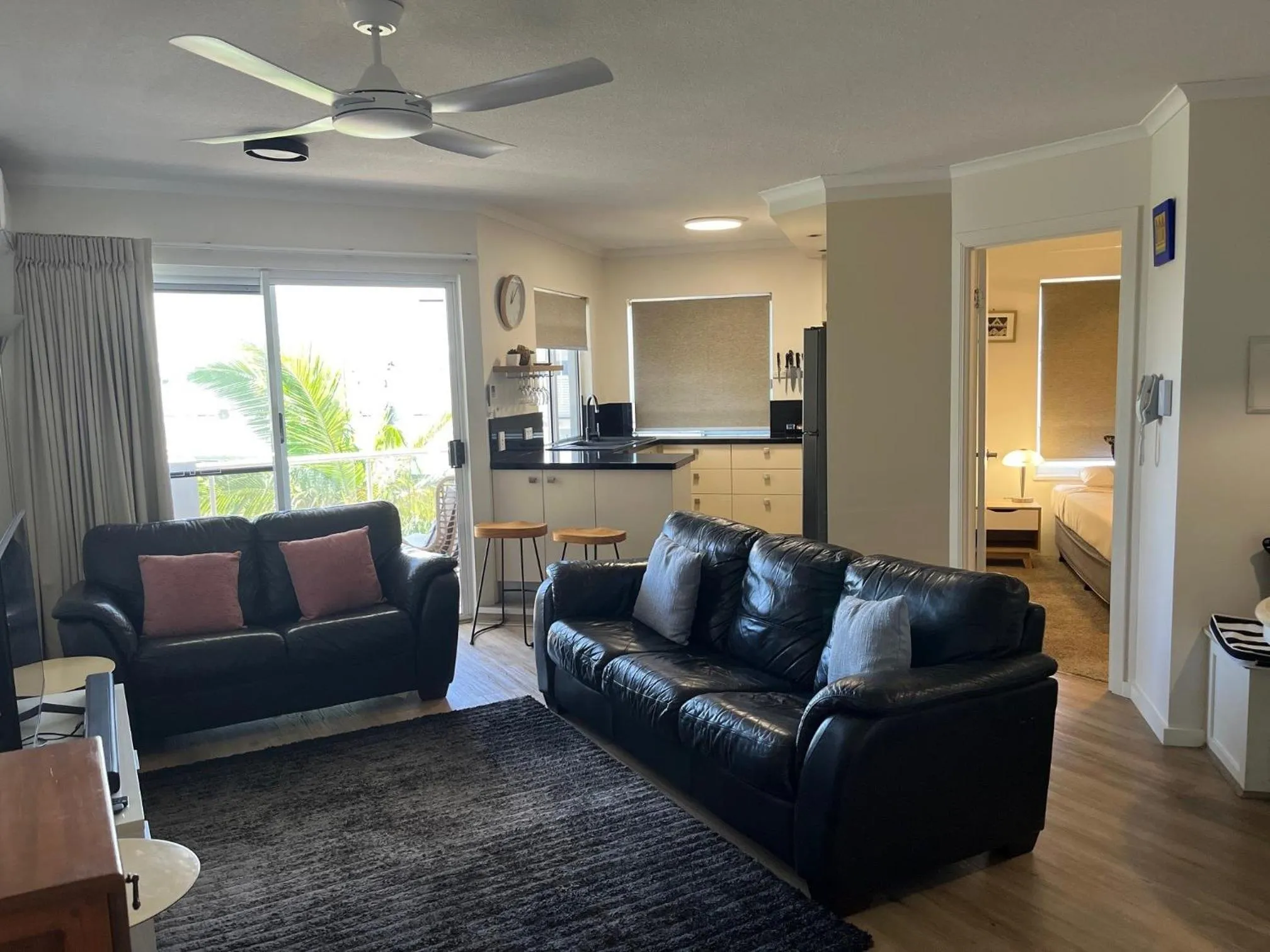 Living room in The Burlington Holiday Apartments