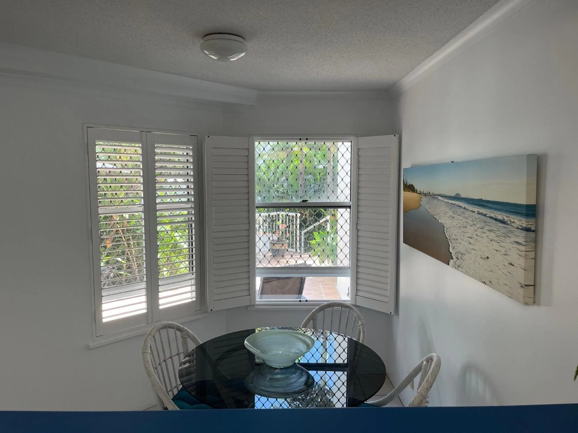 Dining area in The Burlington Holiday Apartments