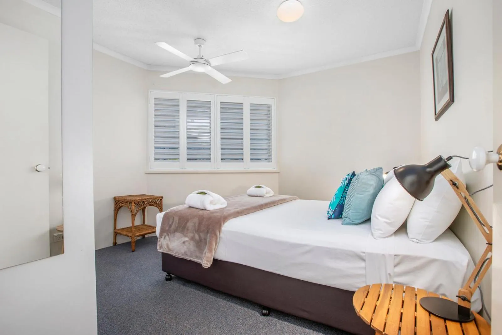 Bed in The Burlington Holiday Apartments