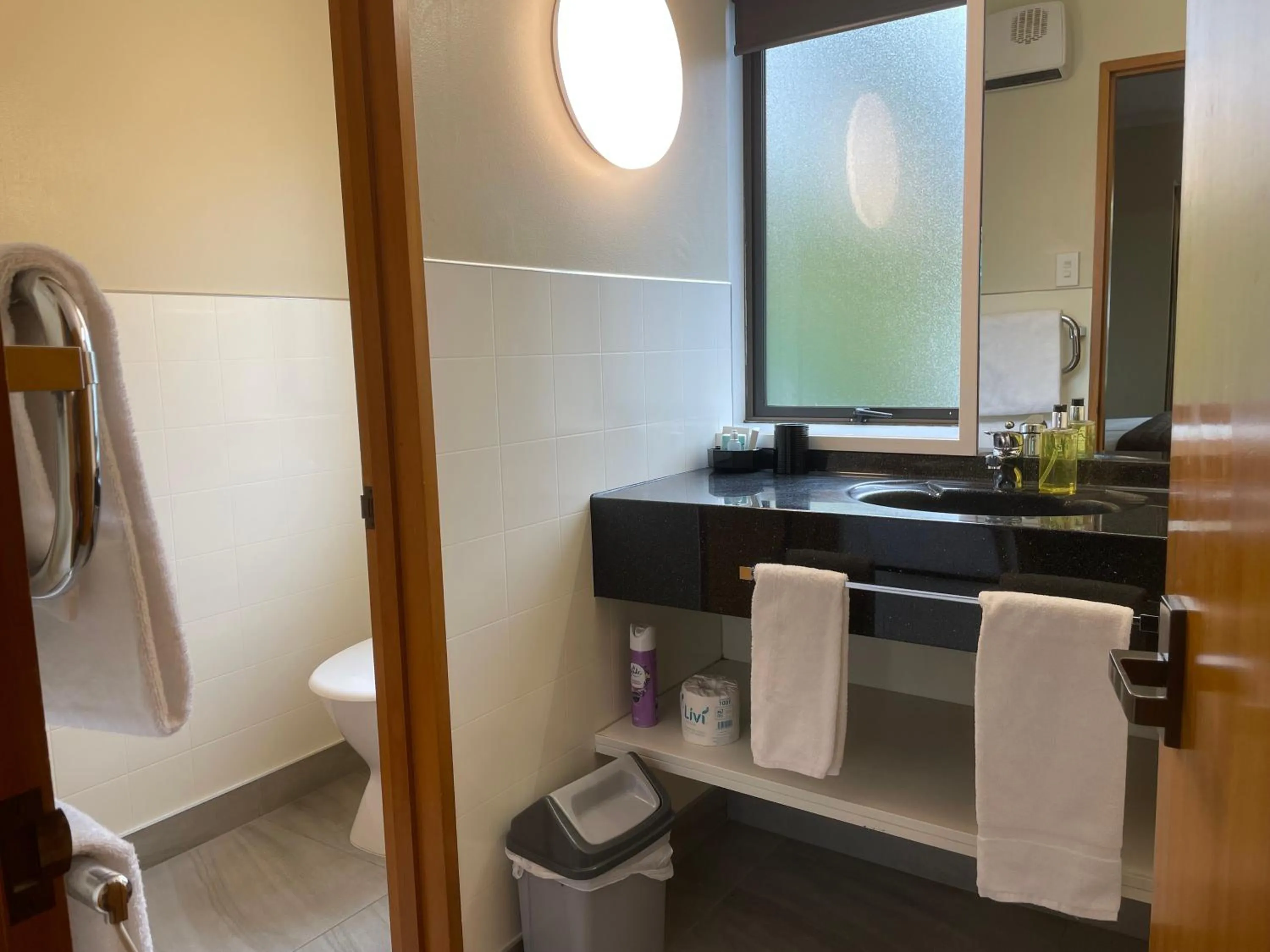 Bathroom in Allan Court Motel