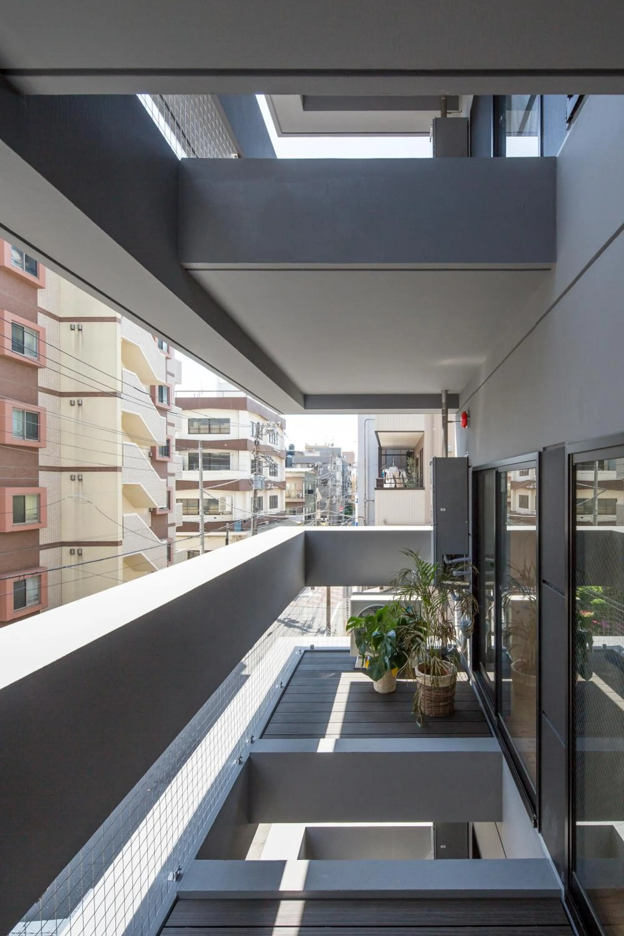 Balcony/Terrace in Smi:re Stay Oshiage
