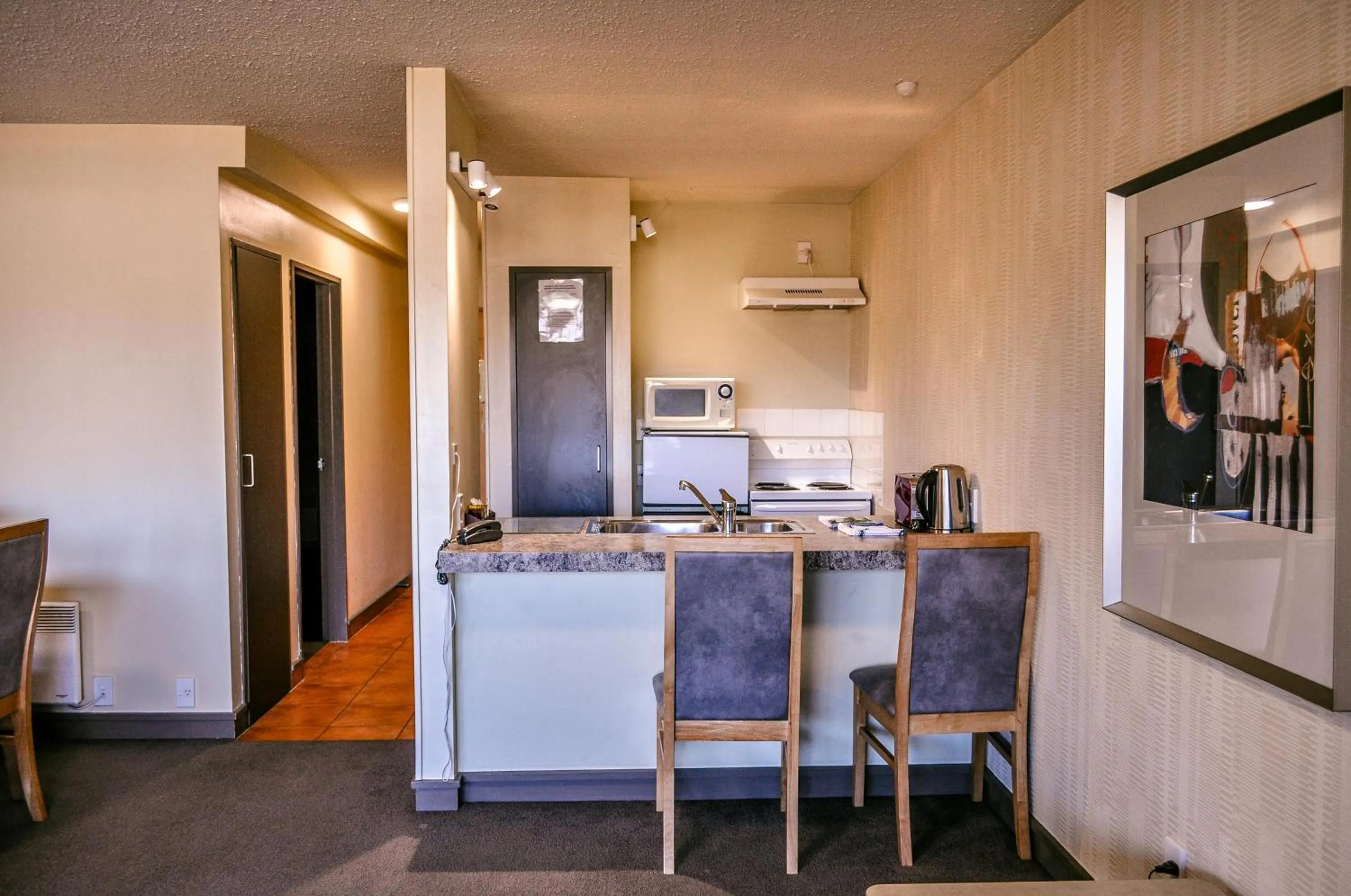 Kitchen or kitchenette in The Lofts Apartments