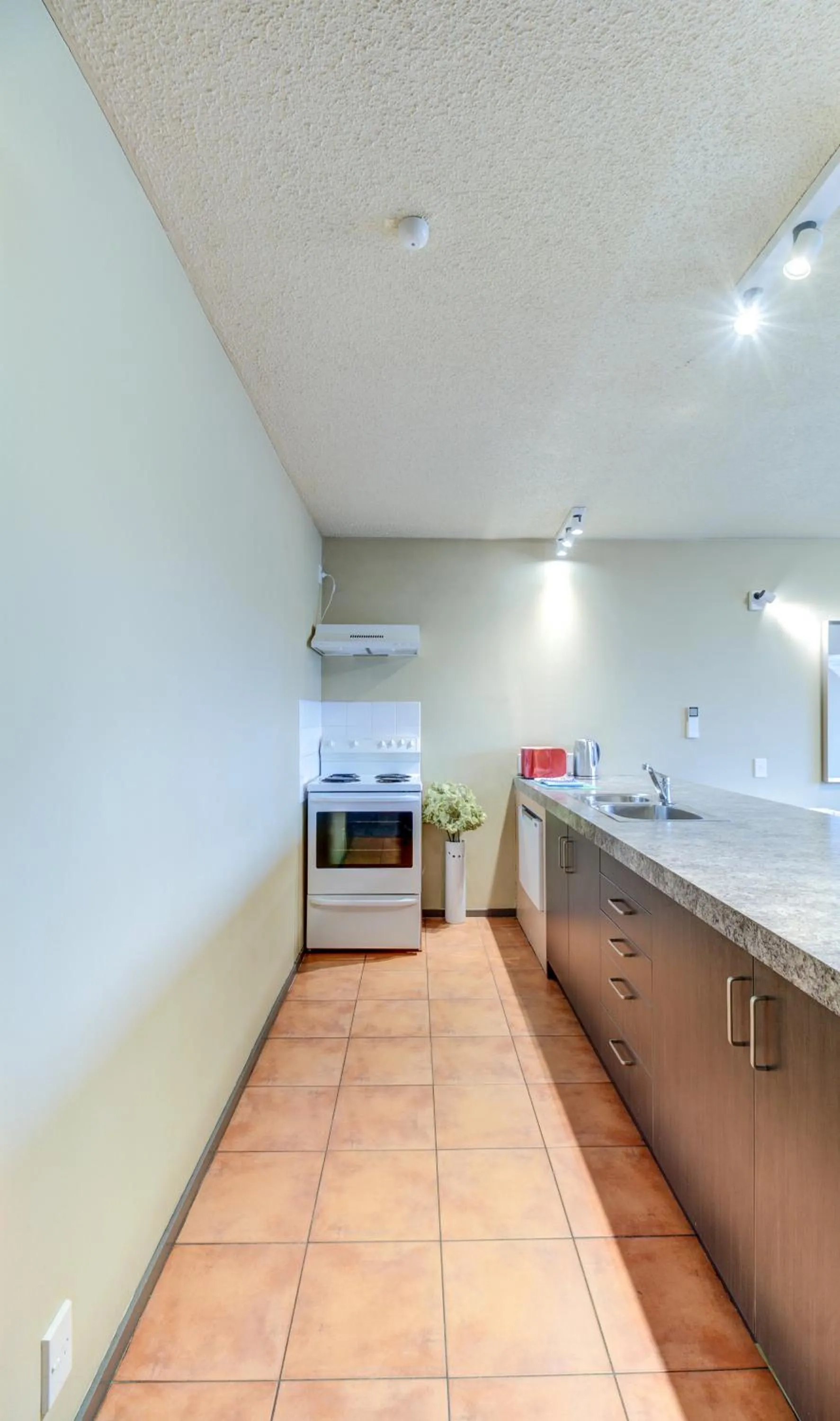 Kitchen or kitchenette in The Lofts Apartments