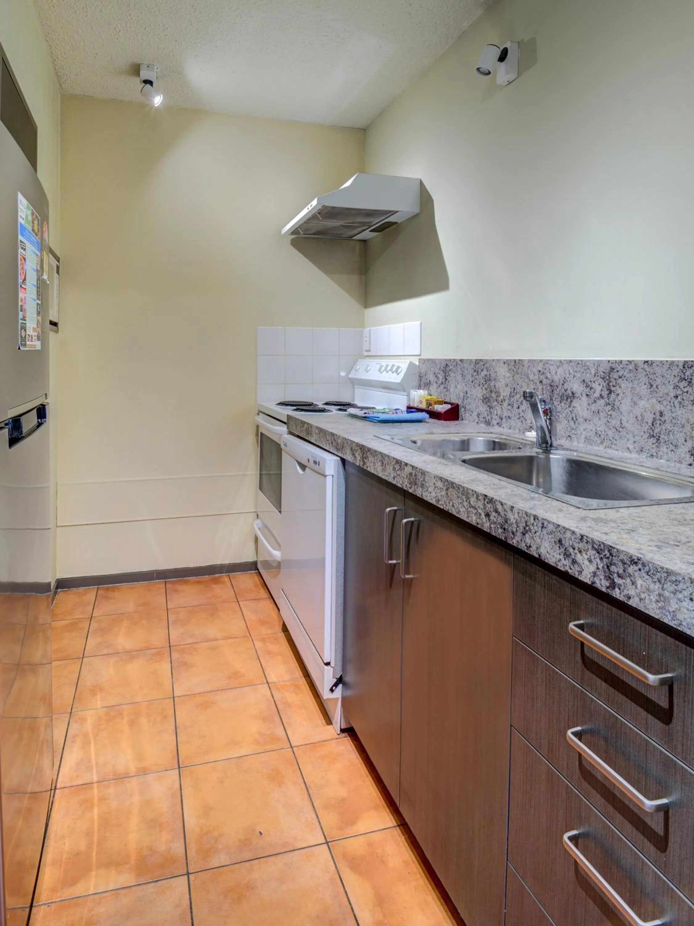 Kitchen or kitchenette in The Lofts Apartments