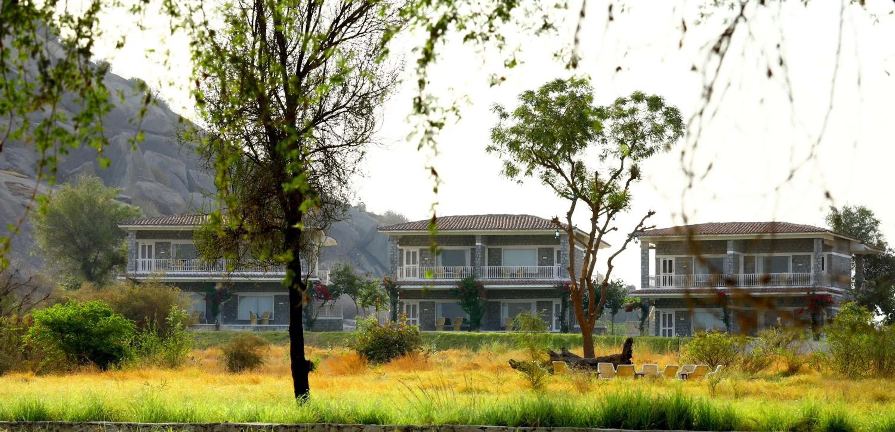 Property building in Amritara Jawai Resort