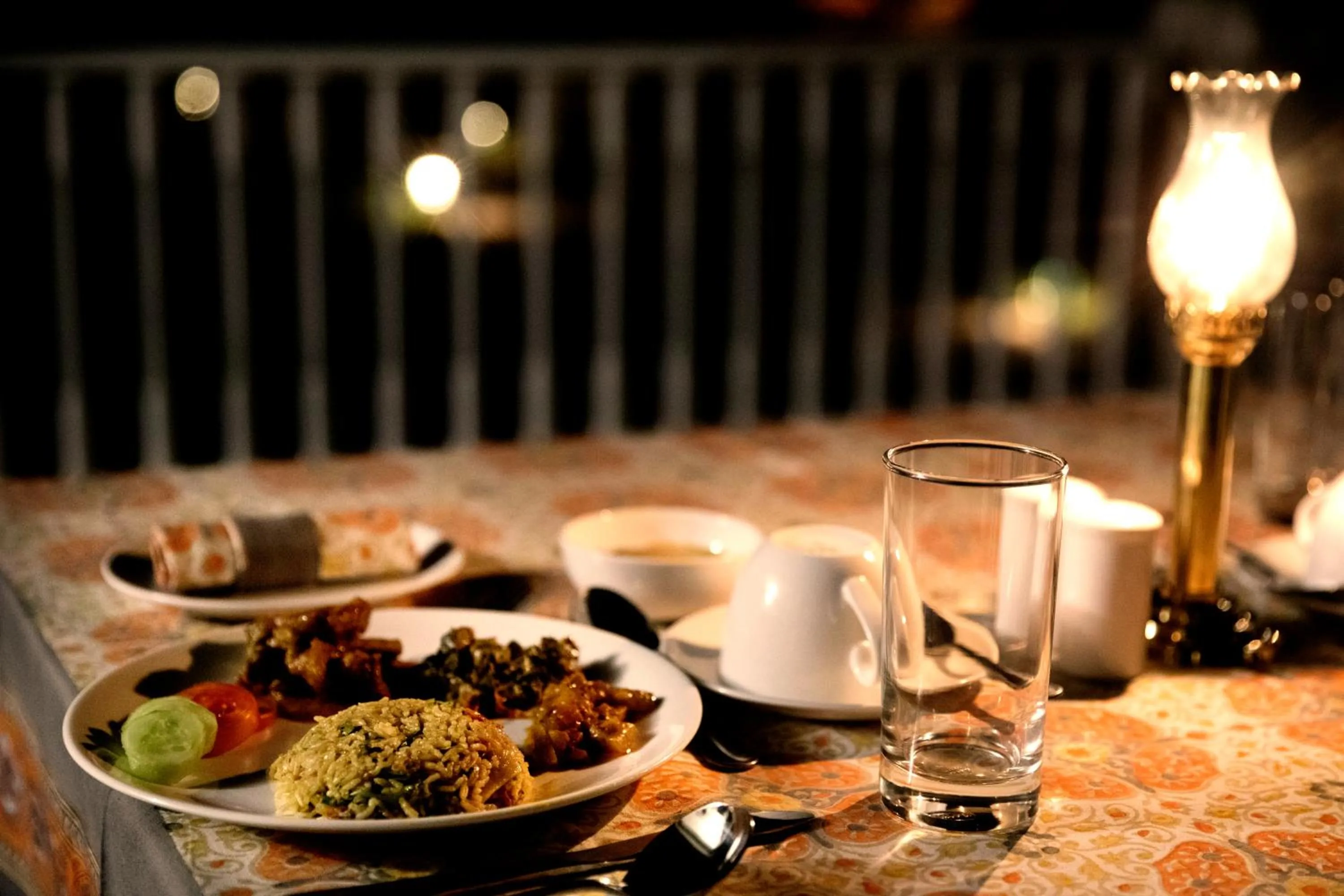 Food and drinks in Amritara Jawai Resort